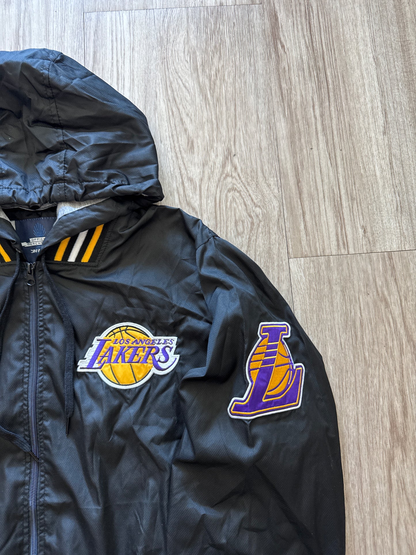 Jeff Hamilton Los Angeles Lakers Nylon Jacket