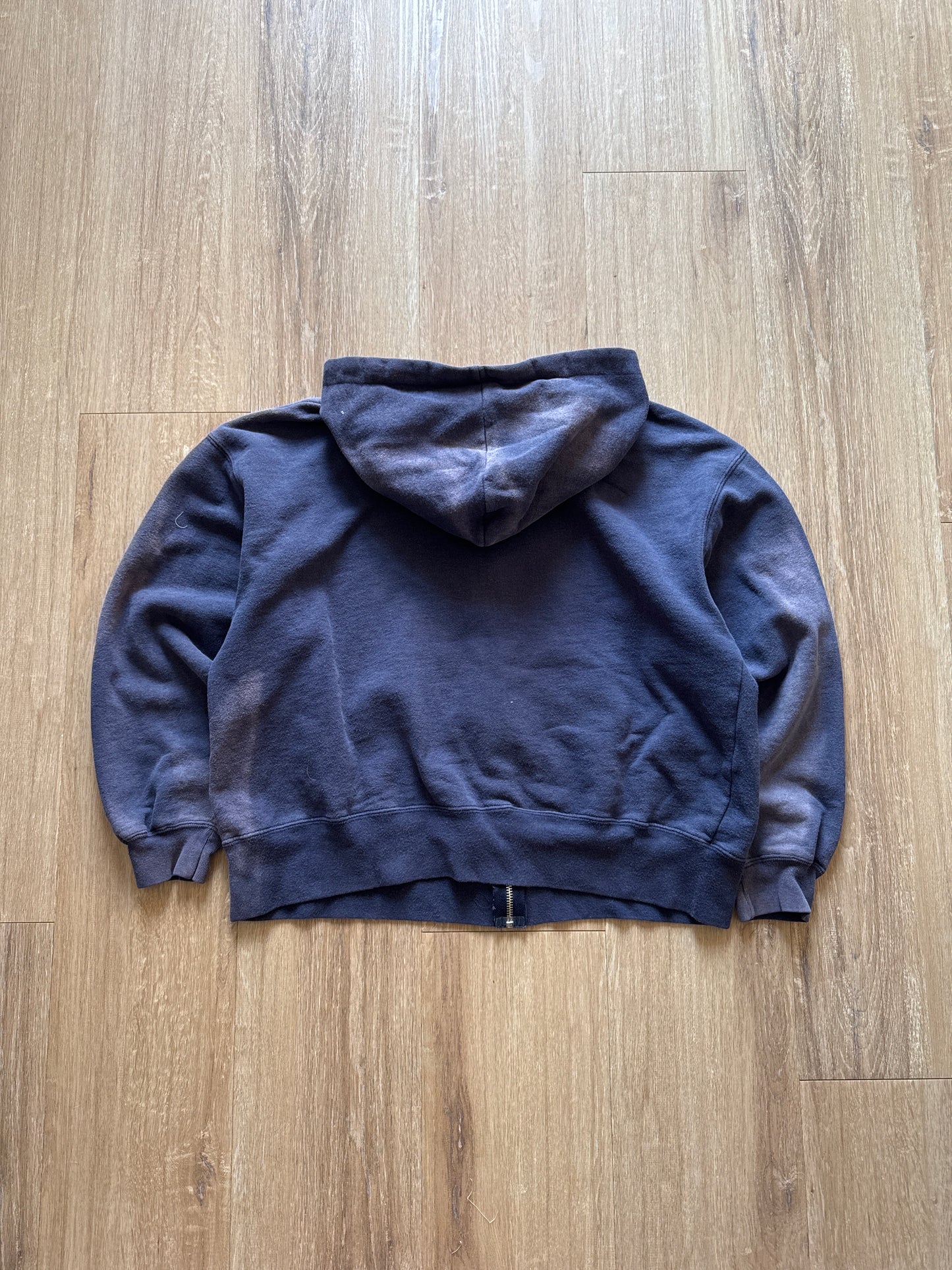 Vintage Gap Sun Faded Navy Zip Up