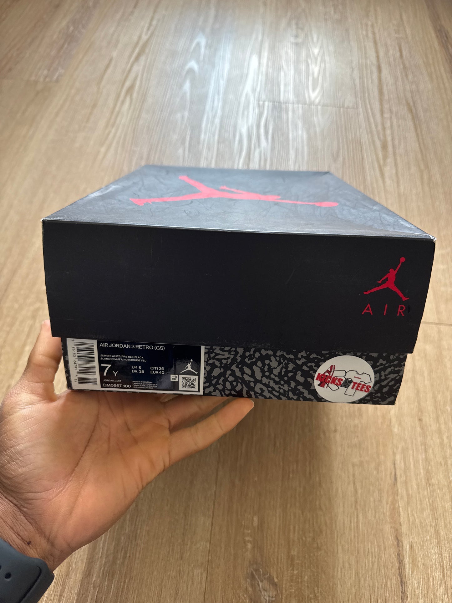 Jordan Retro 3 White Cement Reimagined