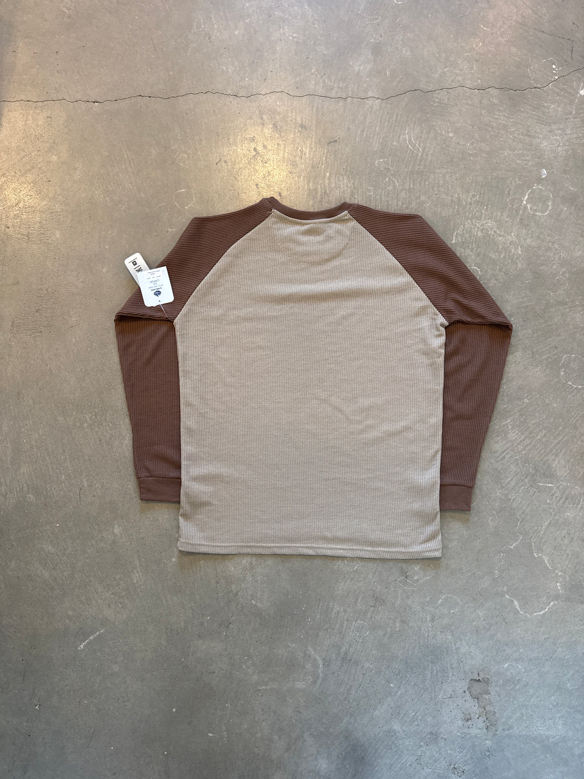 Alpine Lakes Two Tone Brown Thermal Longsleeve
