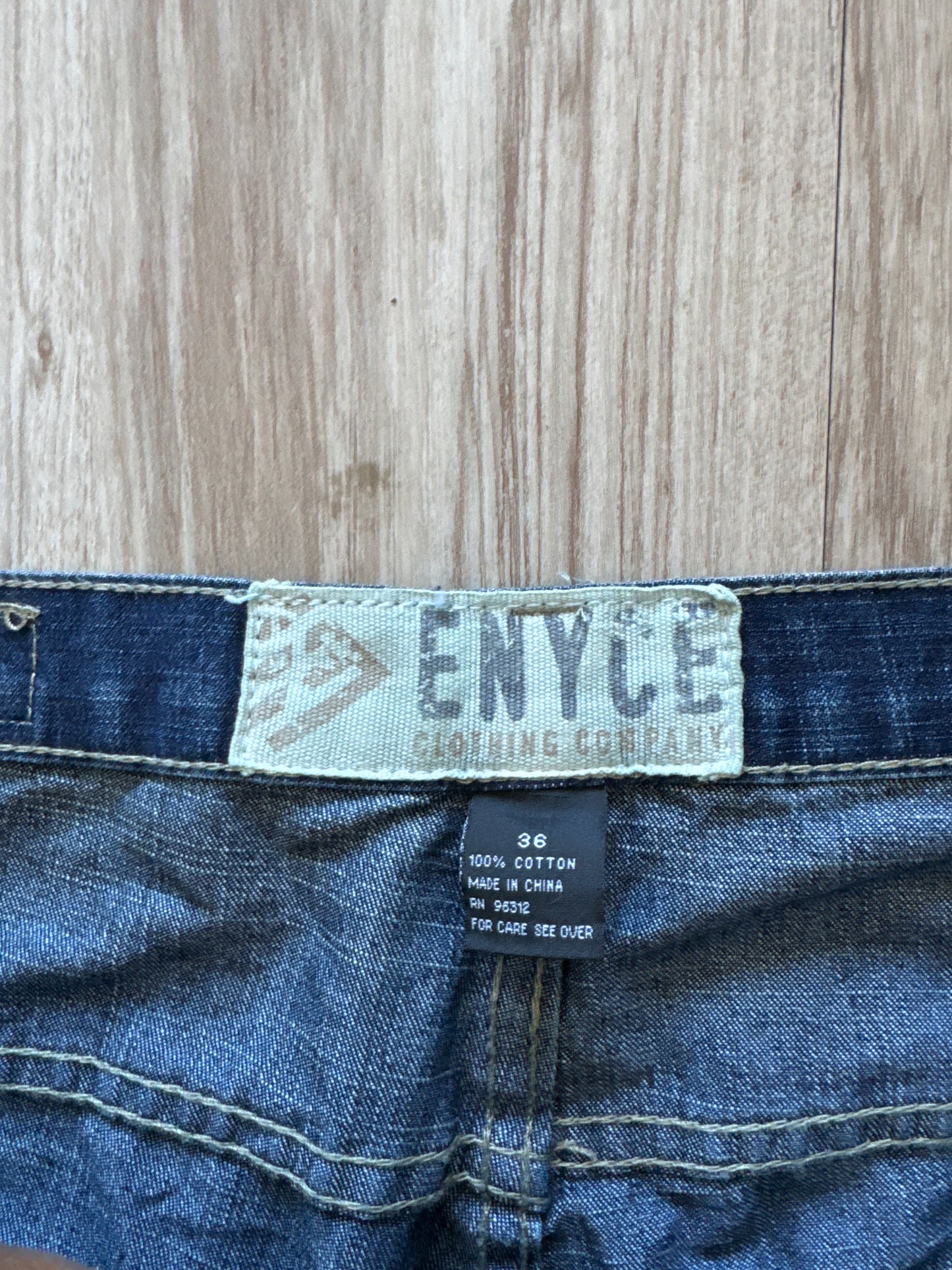 Vintage Y2K Enyce Clothing Company Denim Cargo Shorts