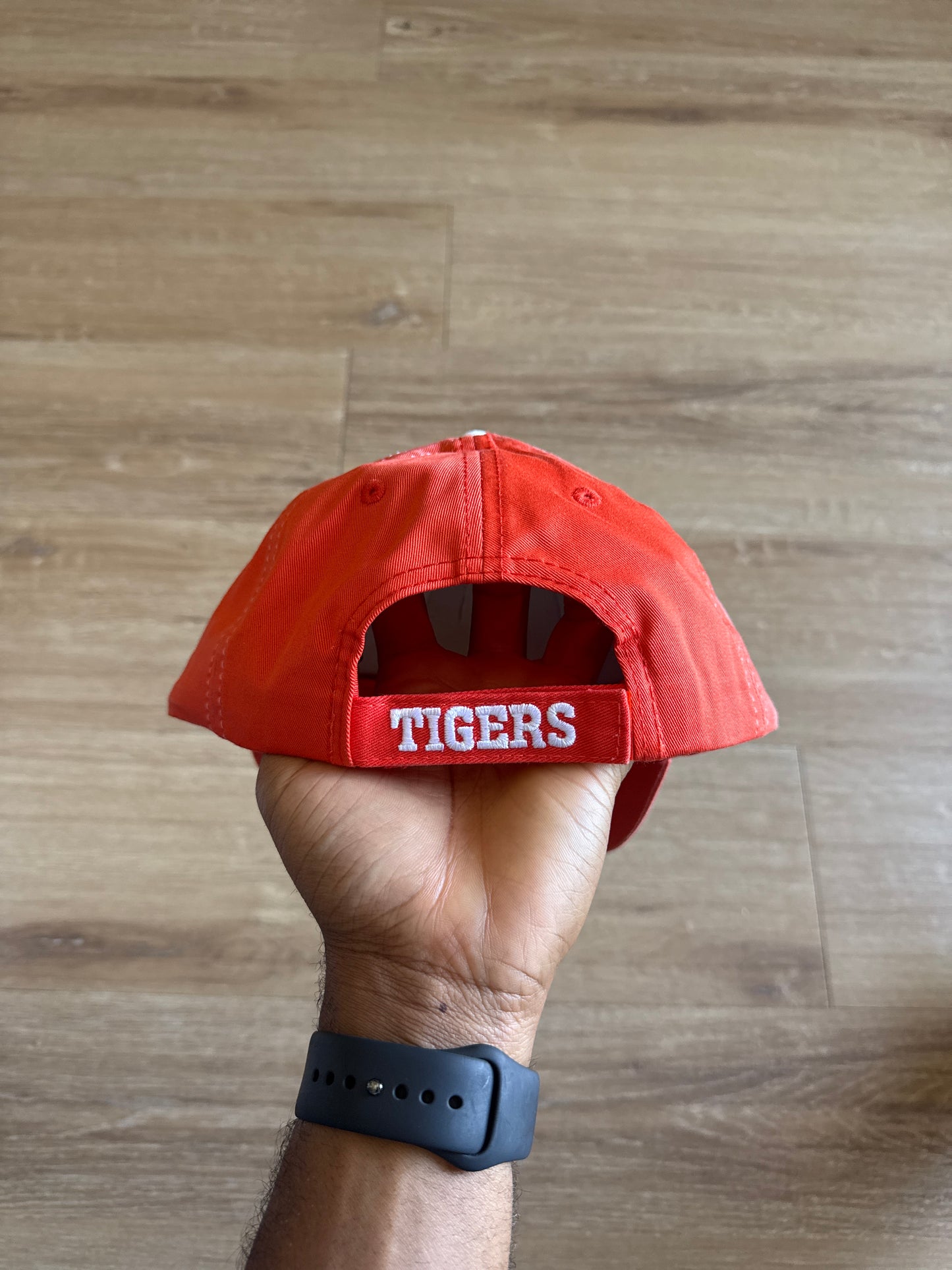 Y2K Youth New Era University Of Clemson Tigers Flame Strapback Hat