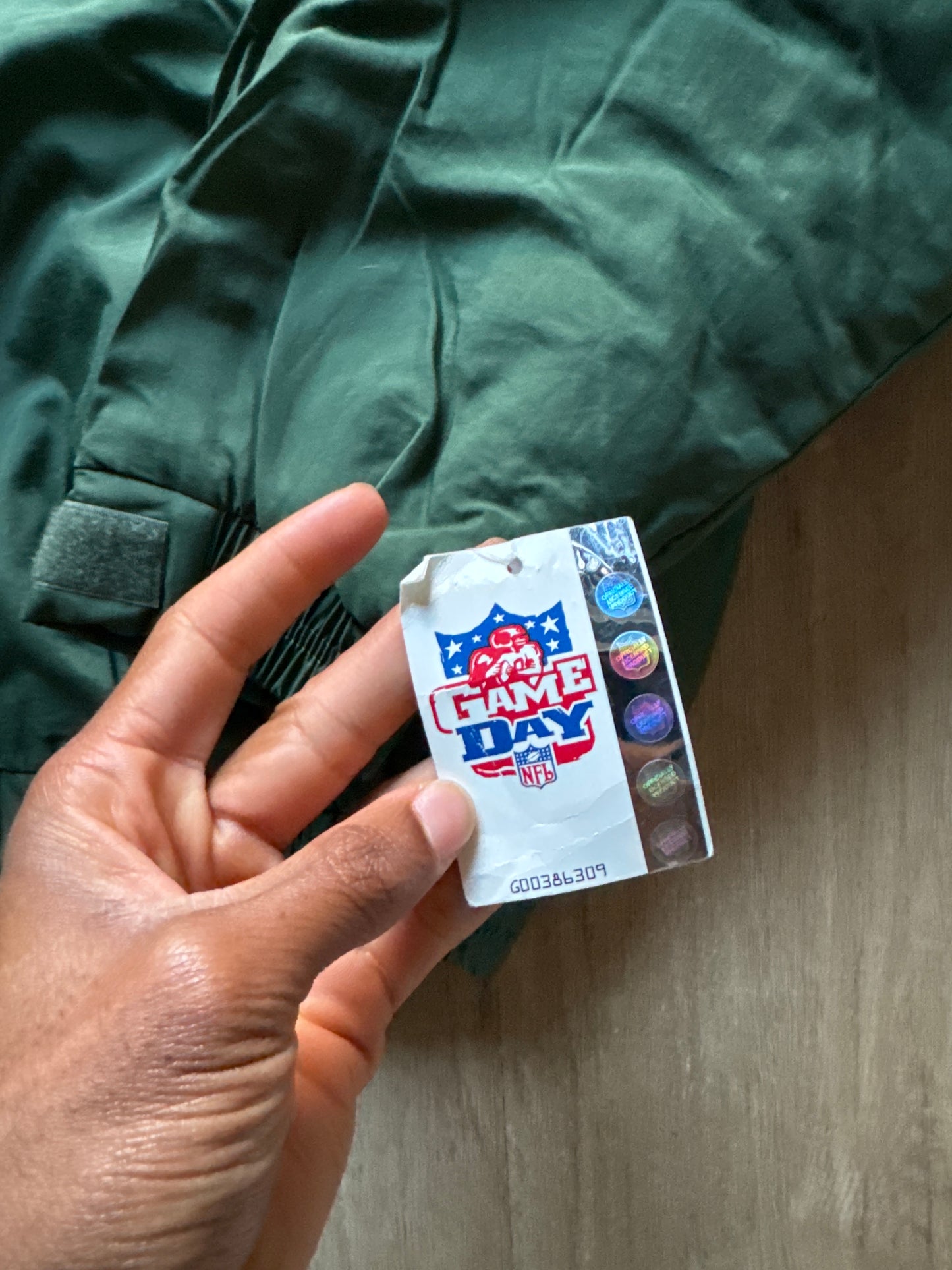 Vintage 90s Gameday Green Bay Packers Puffer Jacket