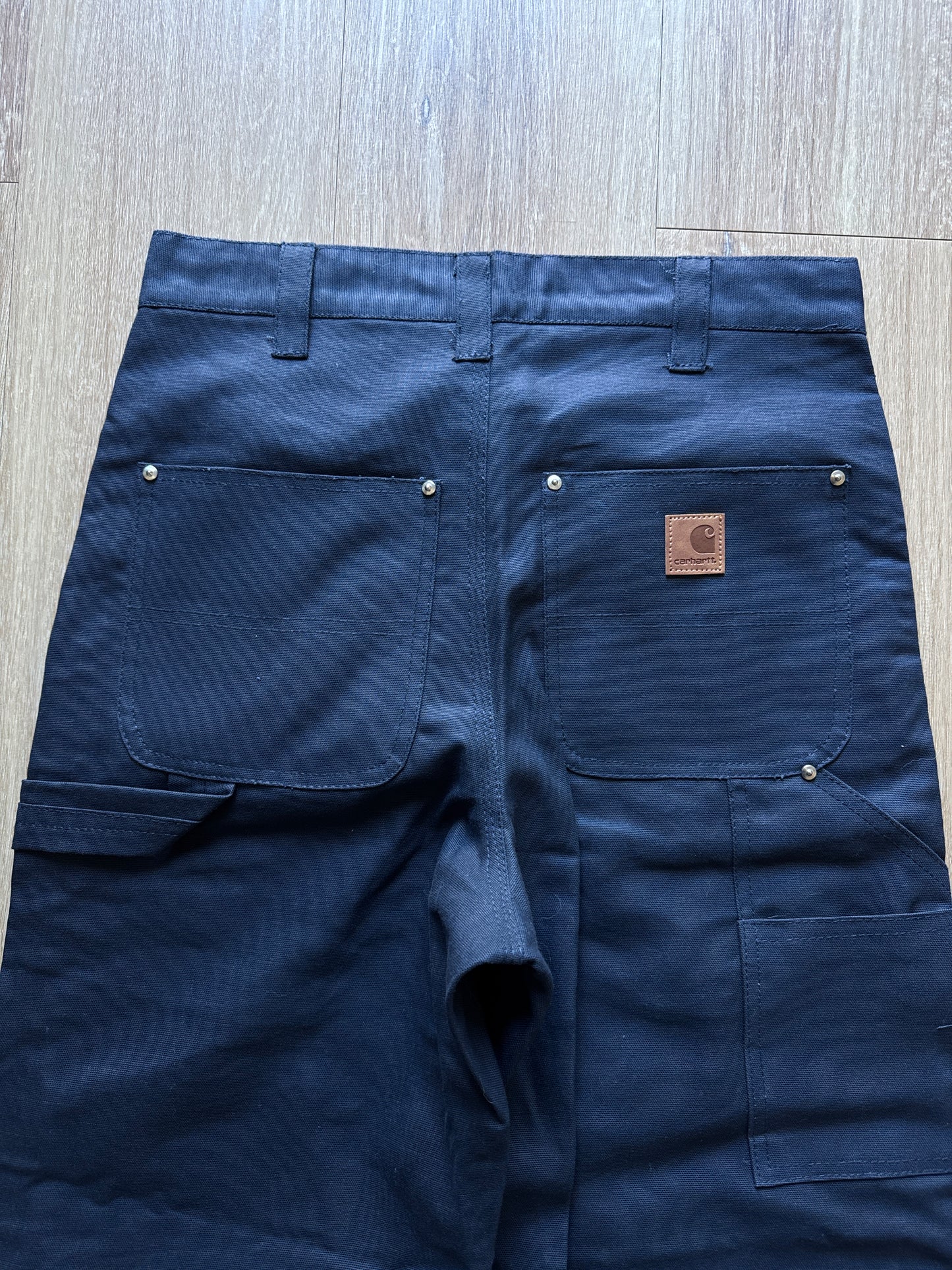 Carhartt Navy Blue Double Knee Pants