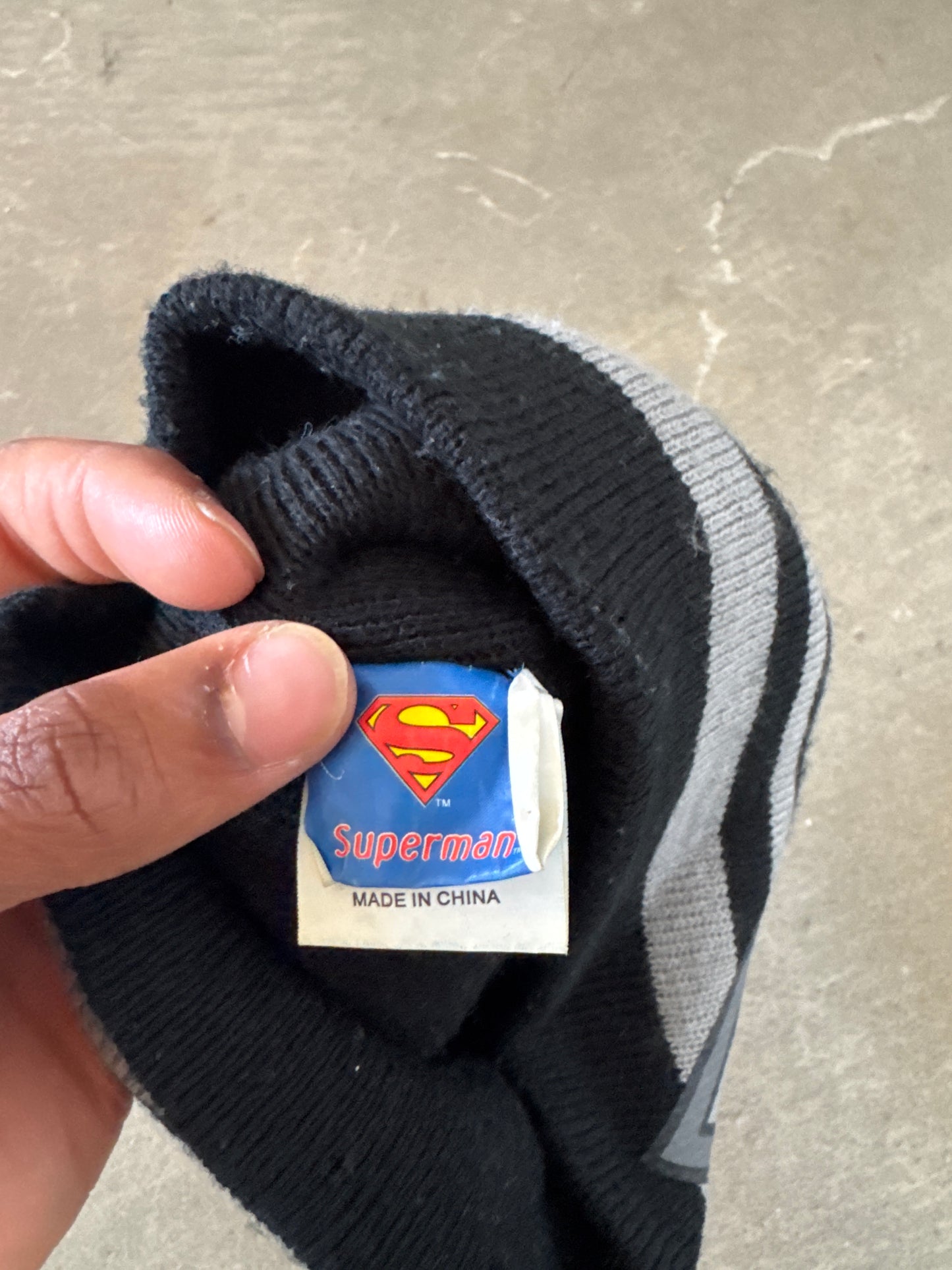 Vintage Superman Logo Beanie