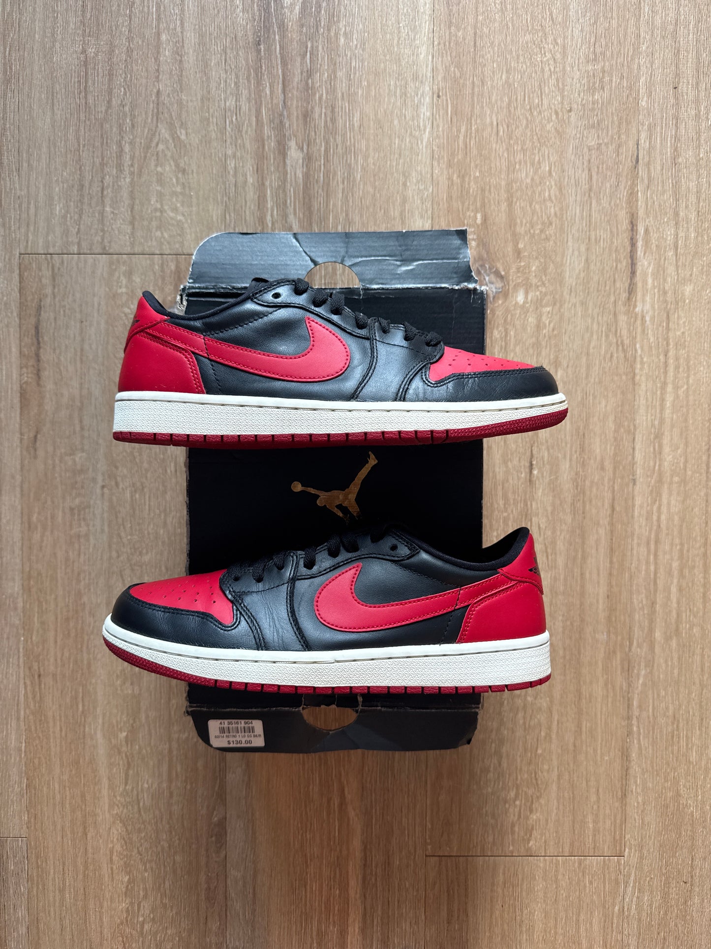 Air Jordan Retro 1 Low Bred 2015