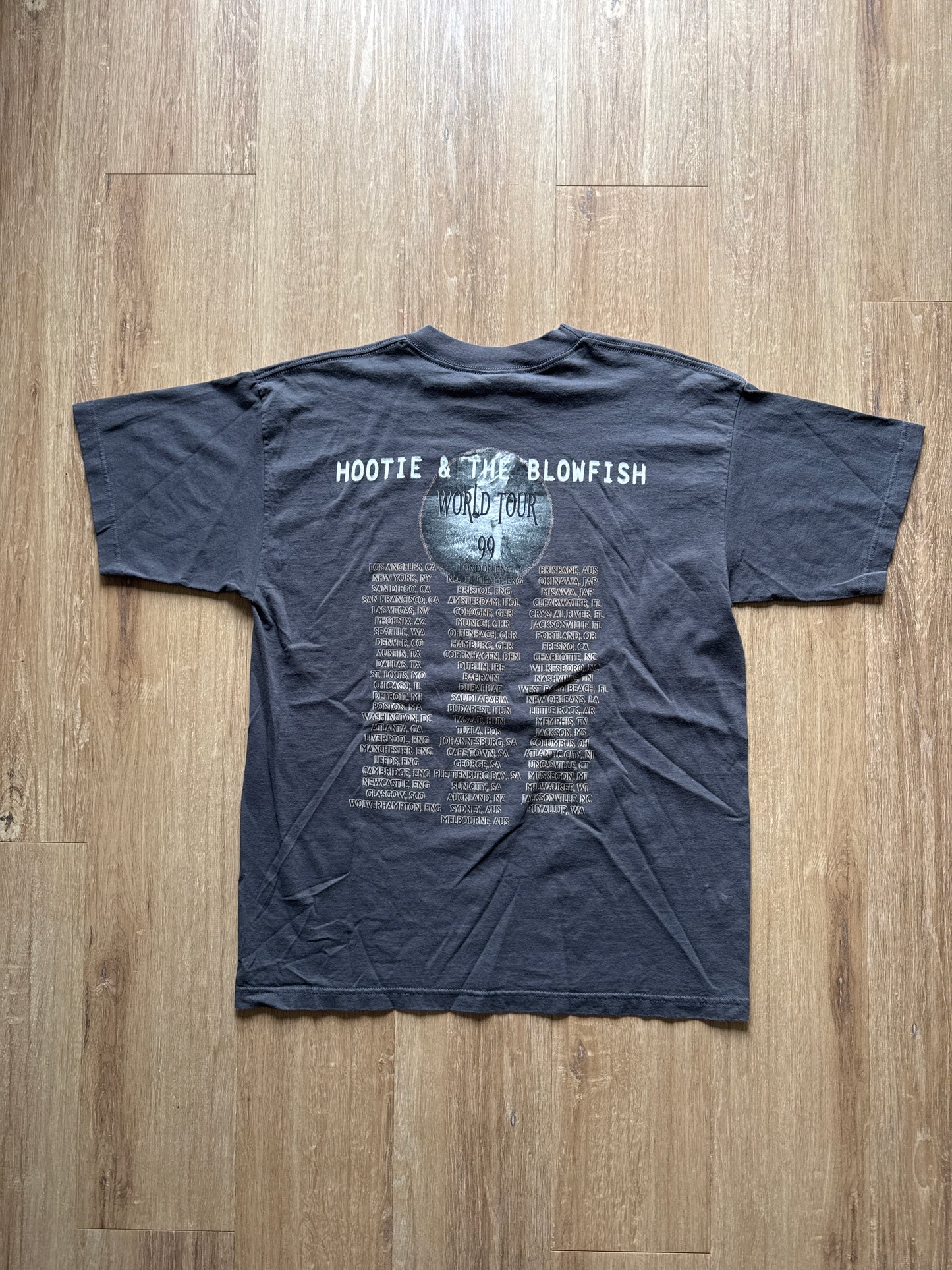Vintage 1998 1999 Hootie and the Blowfish Musical Chairs Tour Tee