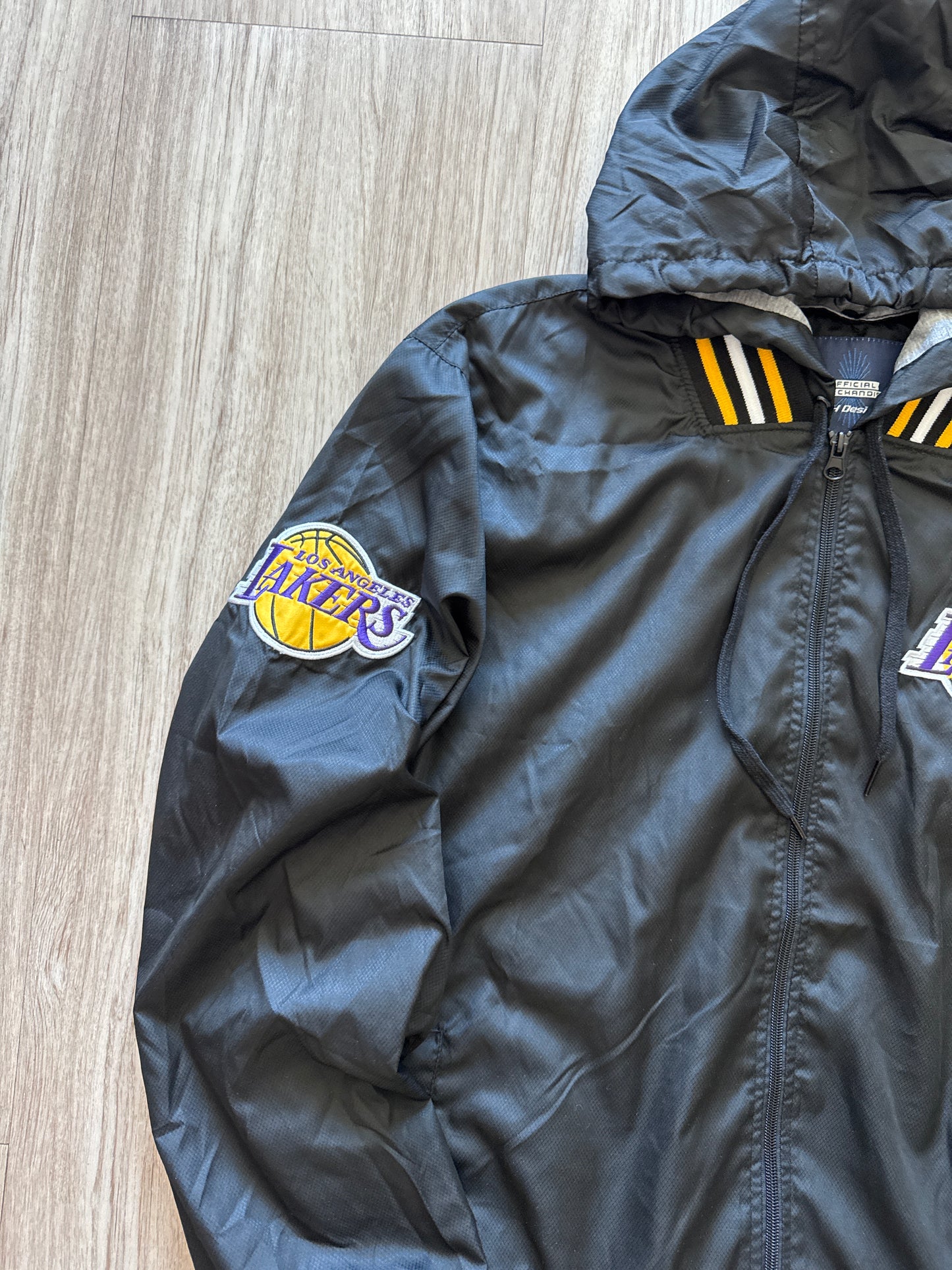 Jeff Hamilton Los Angeles Lakers Nylon Jacket