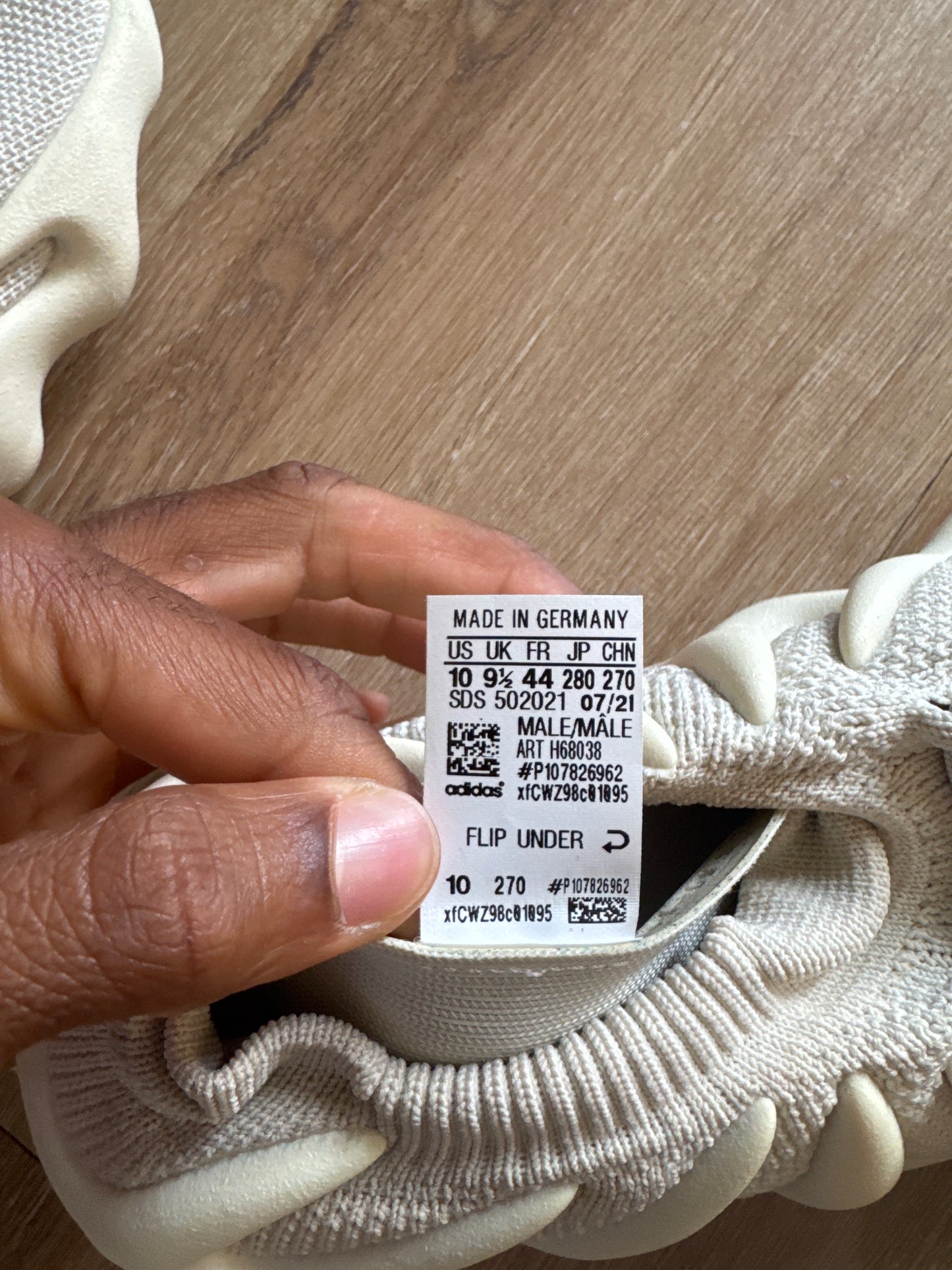 Adidas Yeezy 450 Cloud White