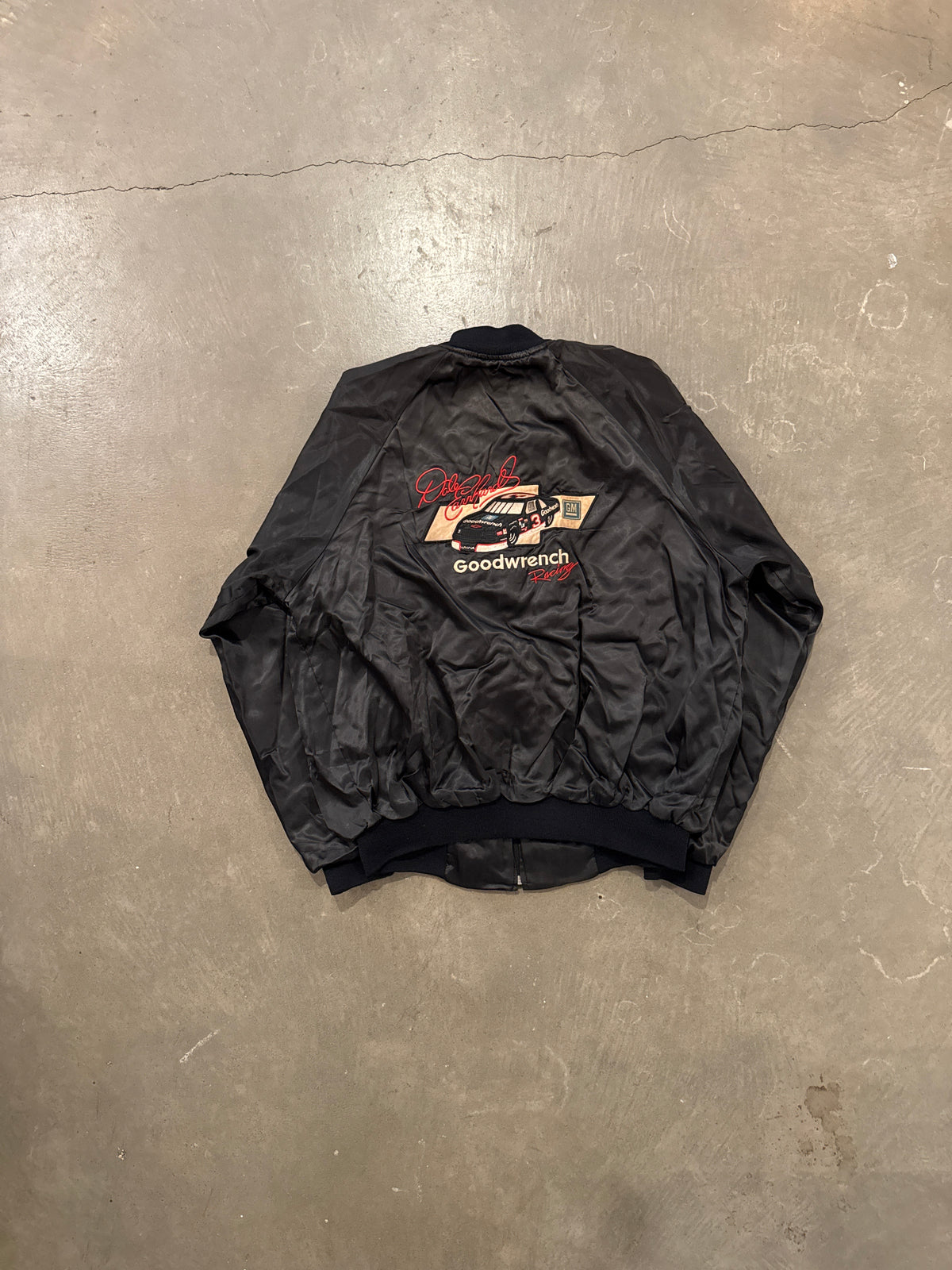 Vintage Nascar Goodwrench Racing Dale Earnhardt Satin Jacket