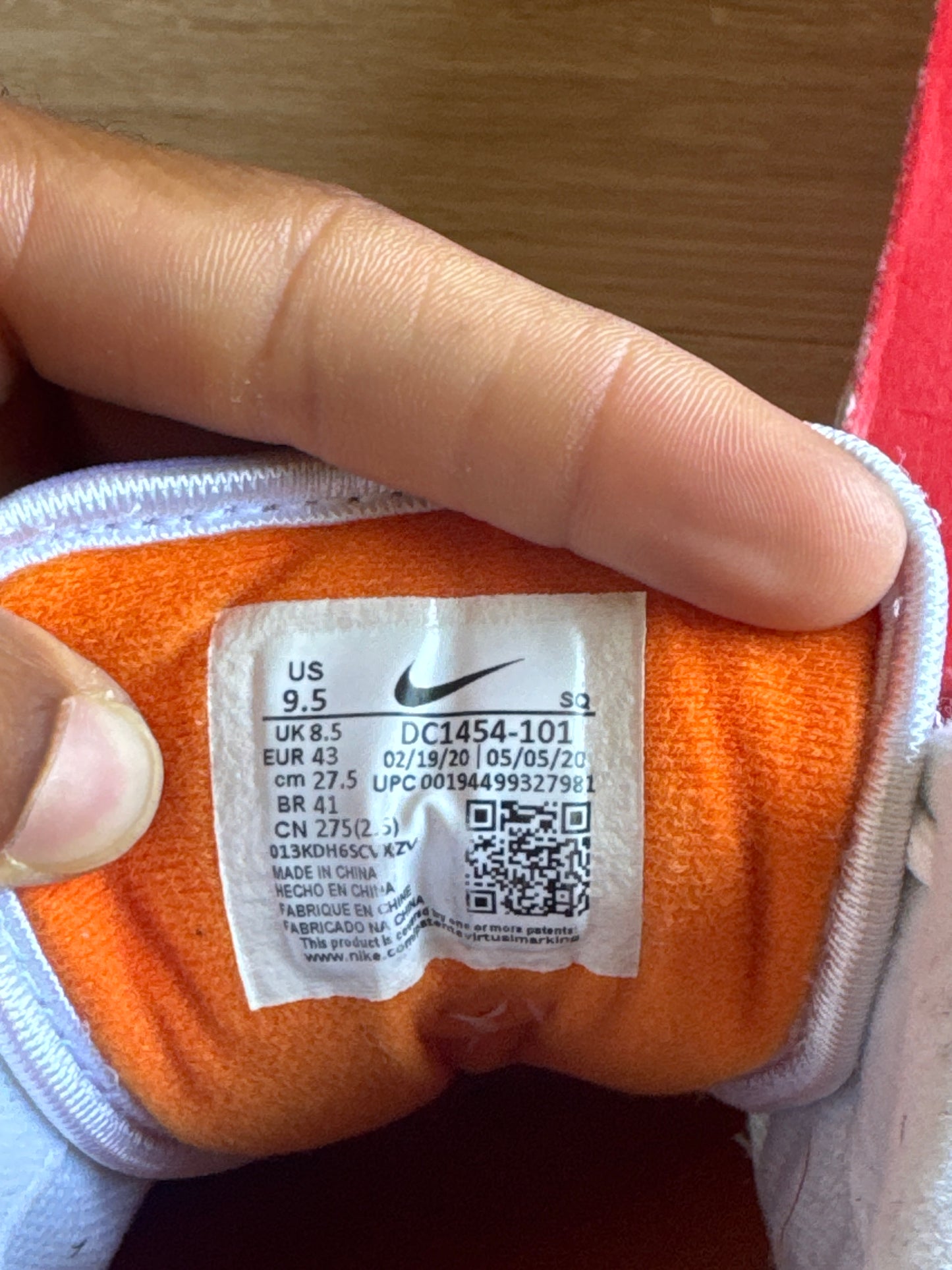 Nike Air Max 1 Anniversary Orange