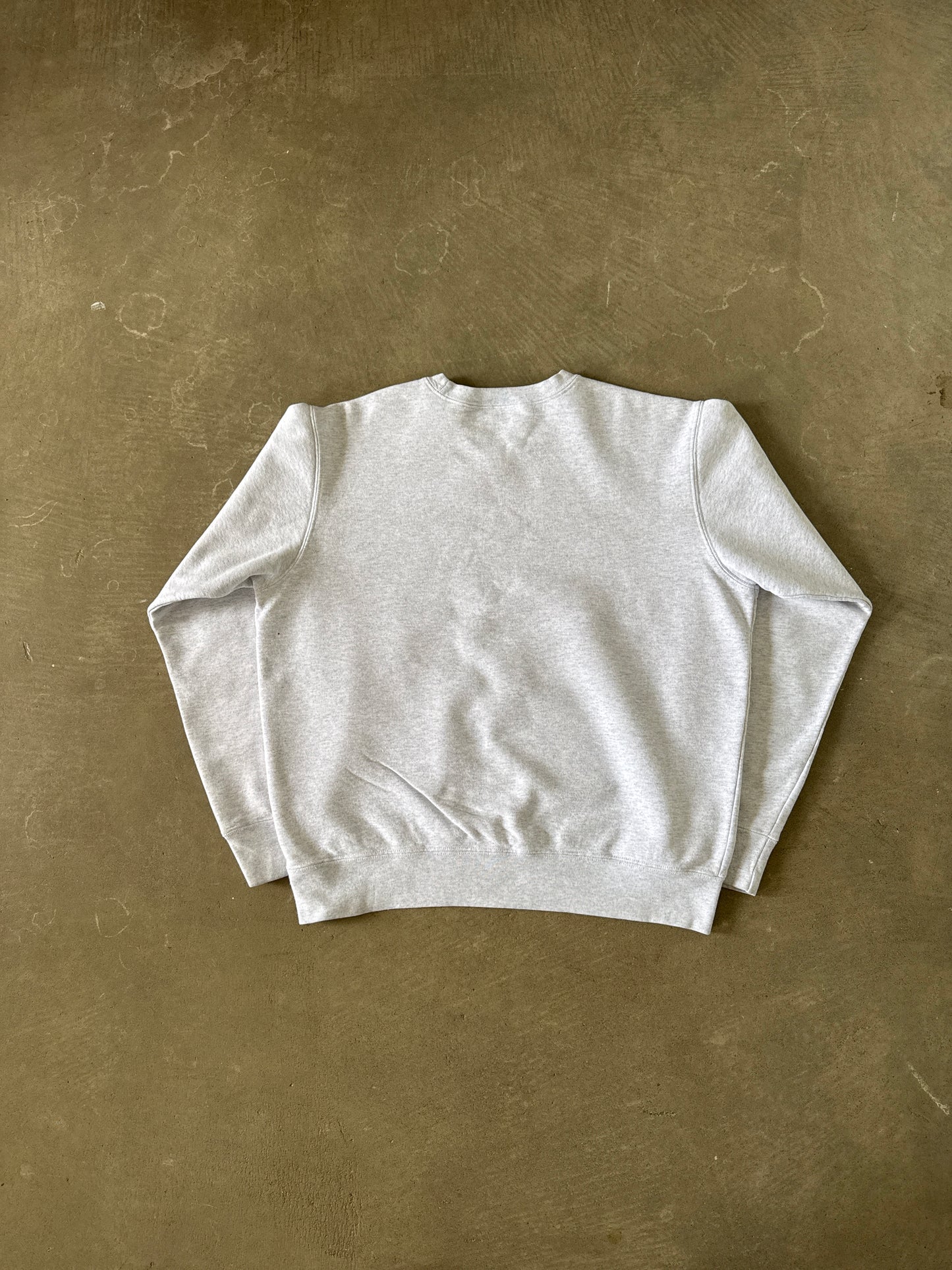 Supreme Warm Up Ash Grey Crewneck (SS19)