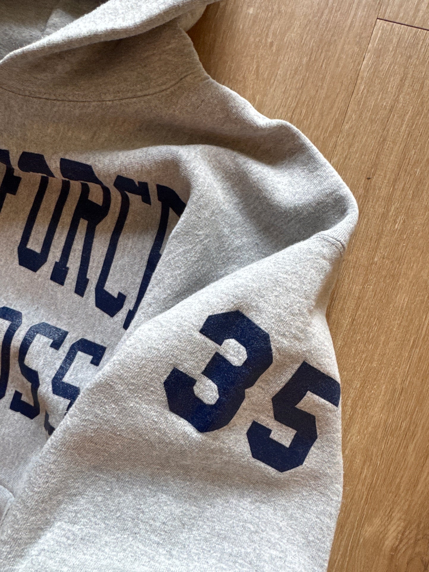 Vintage Eagle Air Force Lacrosse Super Heavyweight Hoodie