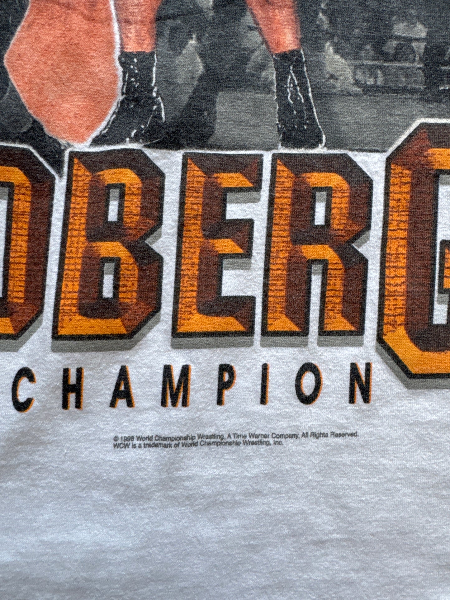 Vintage 1998 WCW Goldberg Champion Tee