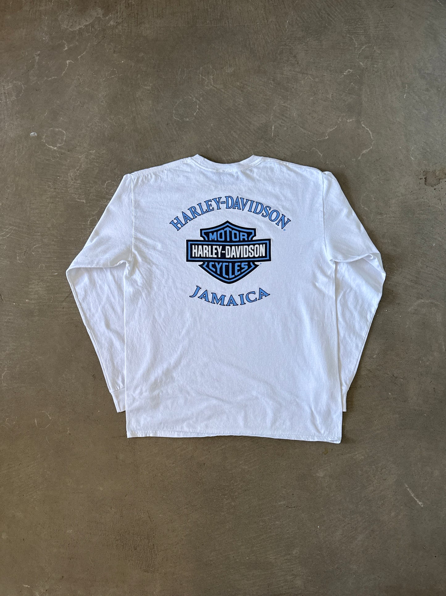 Vintage Harley Davidson Jamaica Long Sleeeve