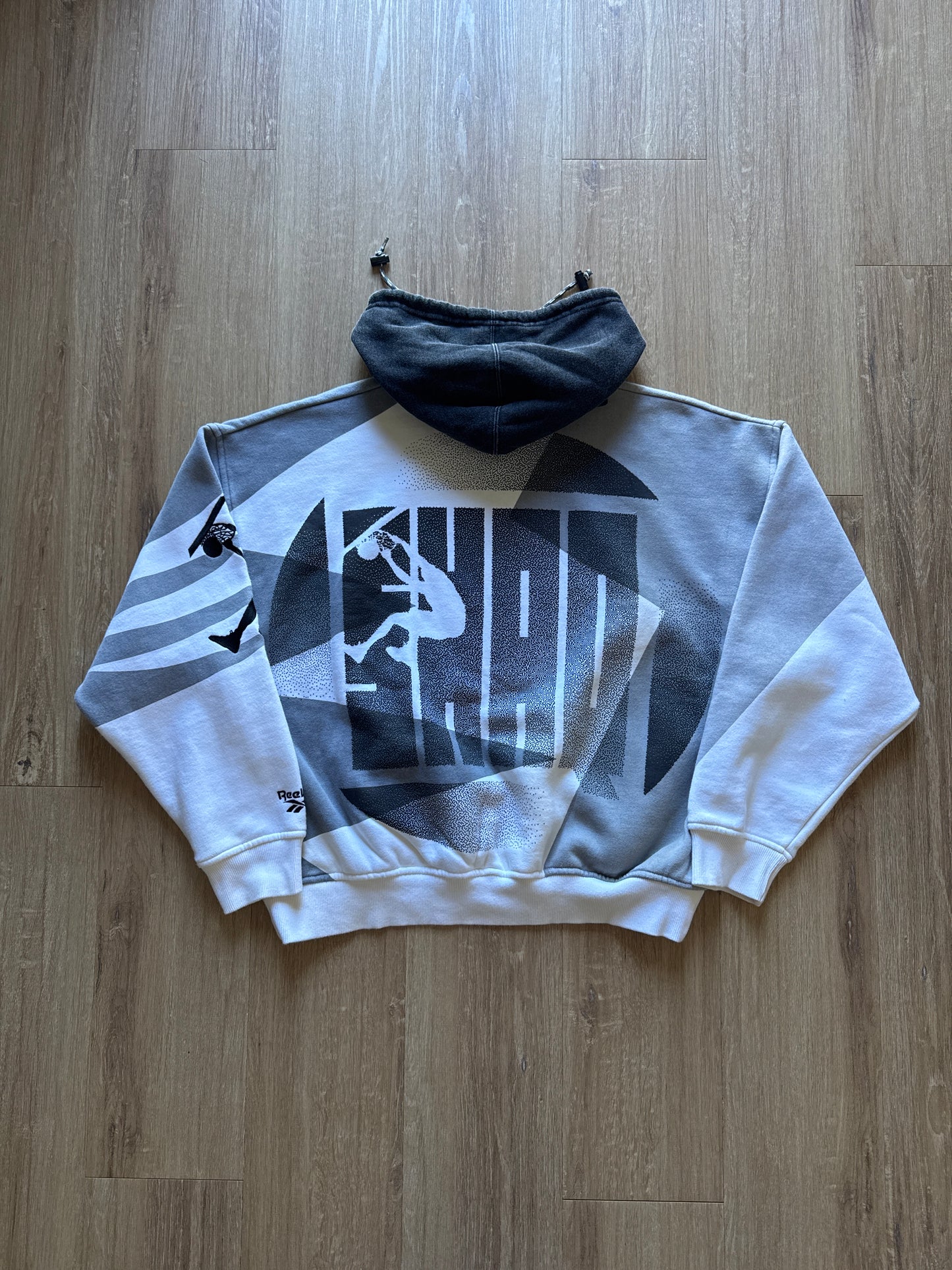 Vintage Reebok Shaq Shaquille O’Neal Dunk Logo Hoodie