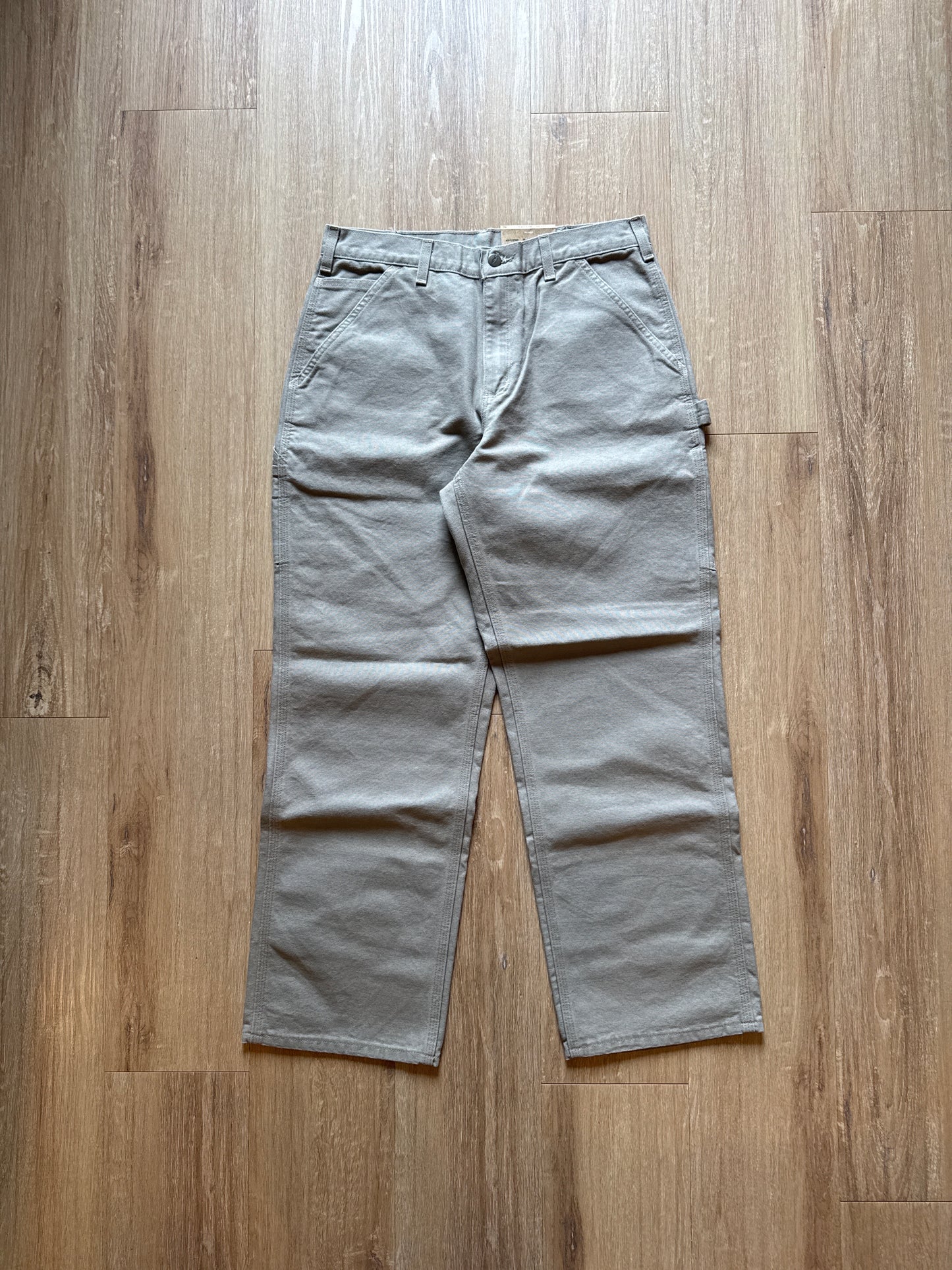 Carhartt Loose Original Washed Duck Work Dungaree Pants