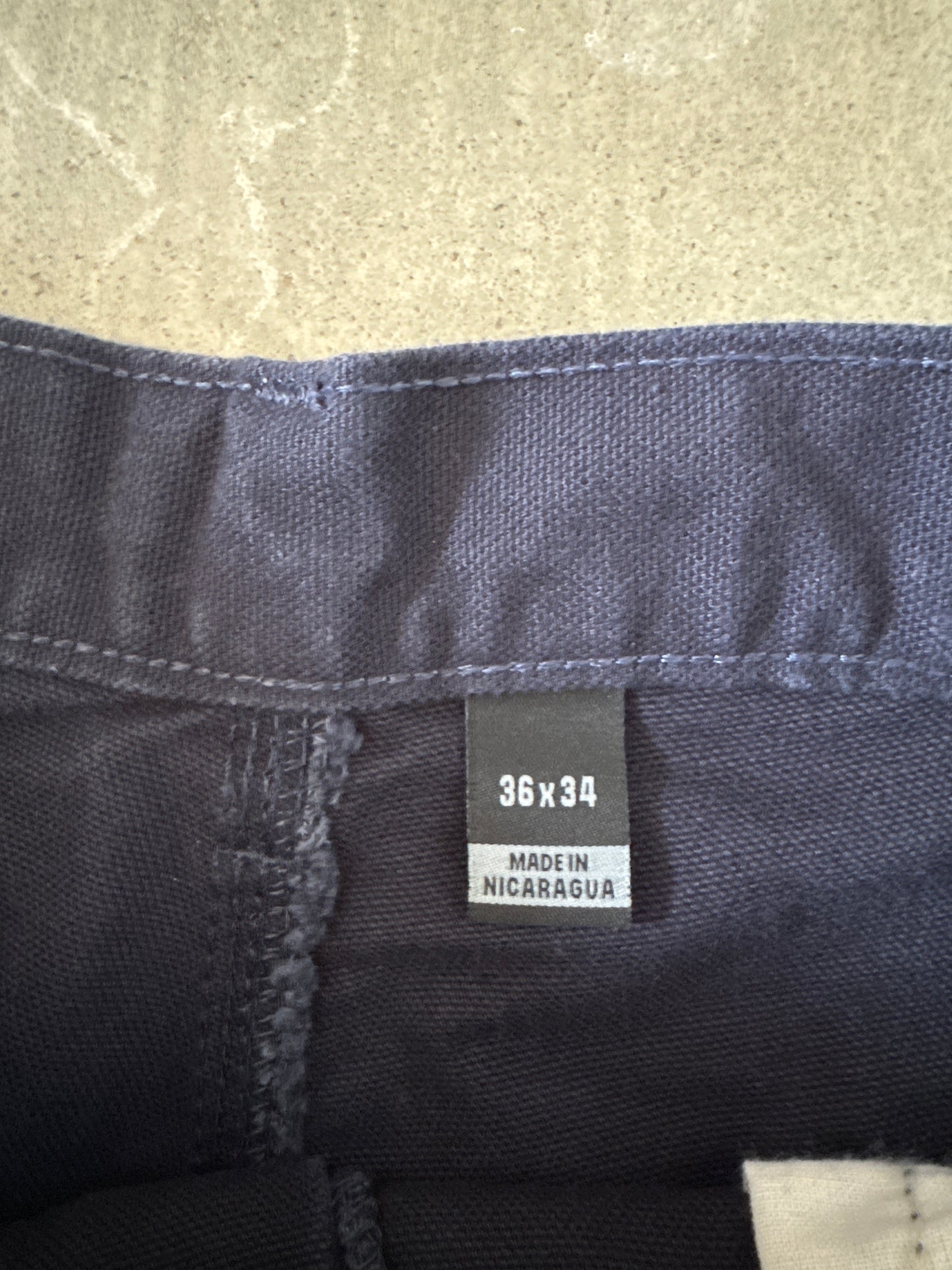 Vintage Carhartt Navy Original Dungaree Fit Pants