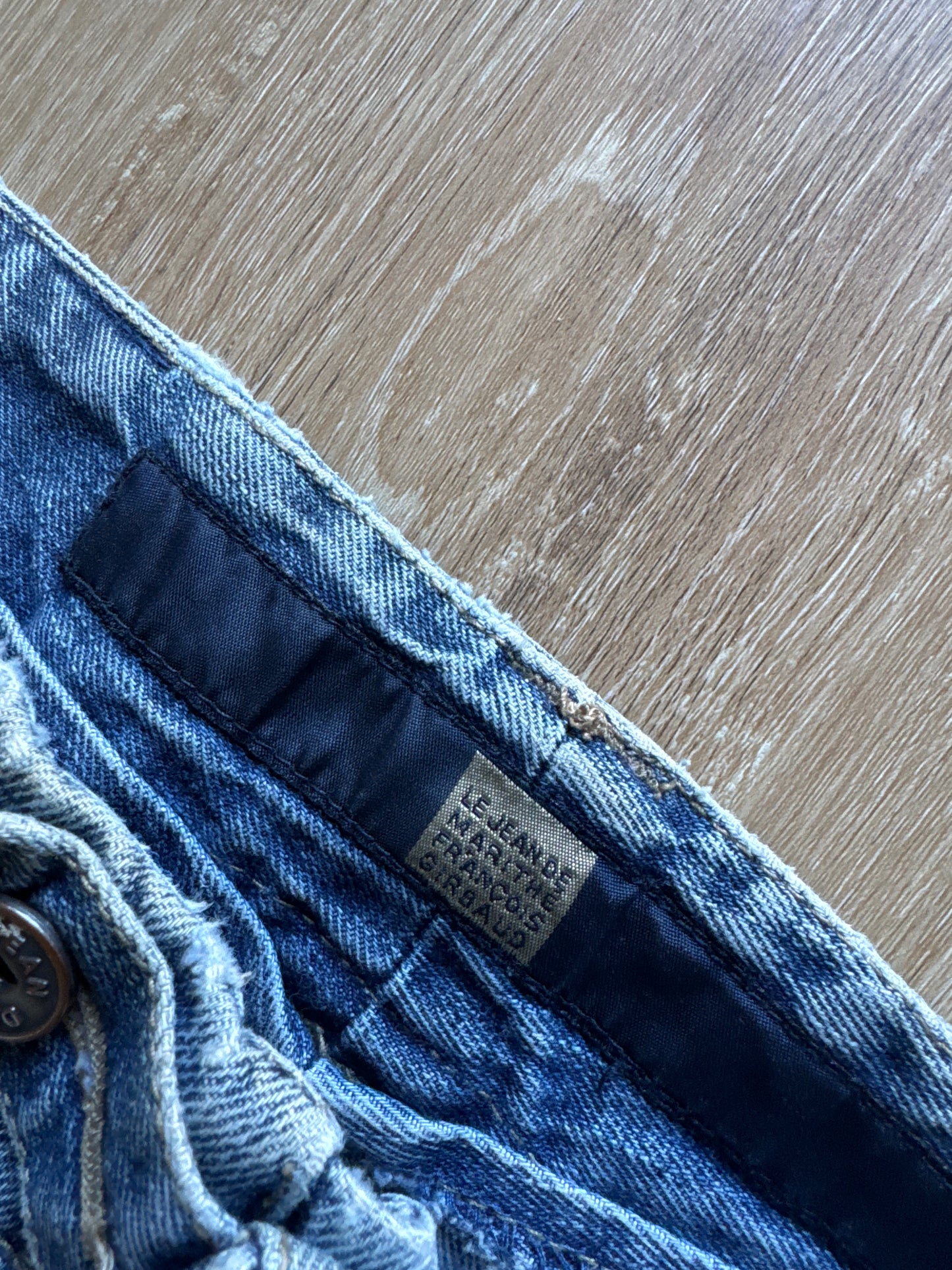 Vintage Marithe Francois Girbaud Distressed Thrashed Utility Pants