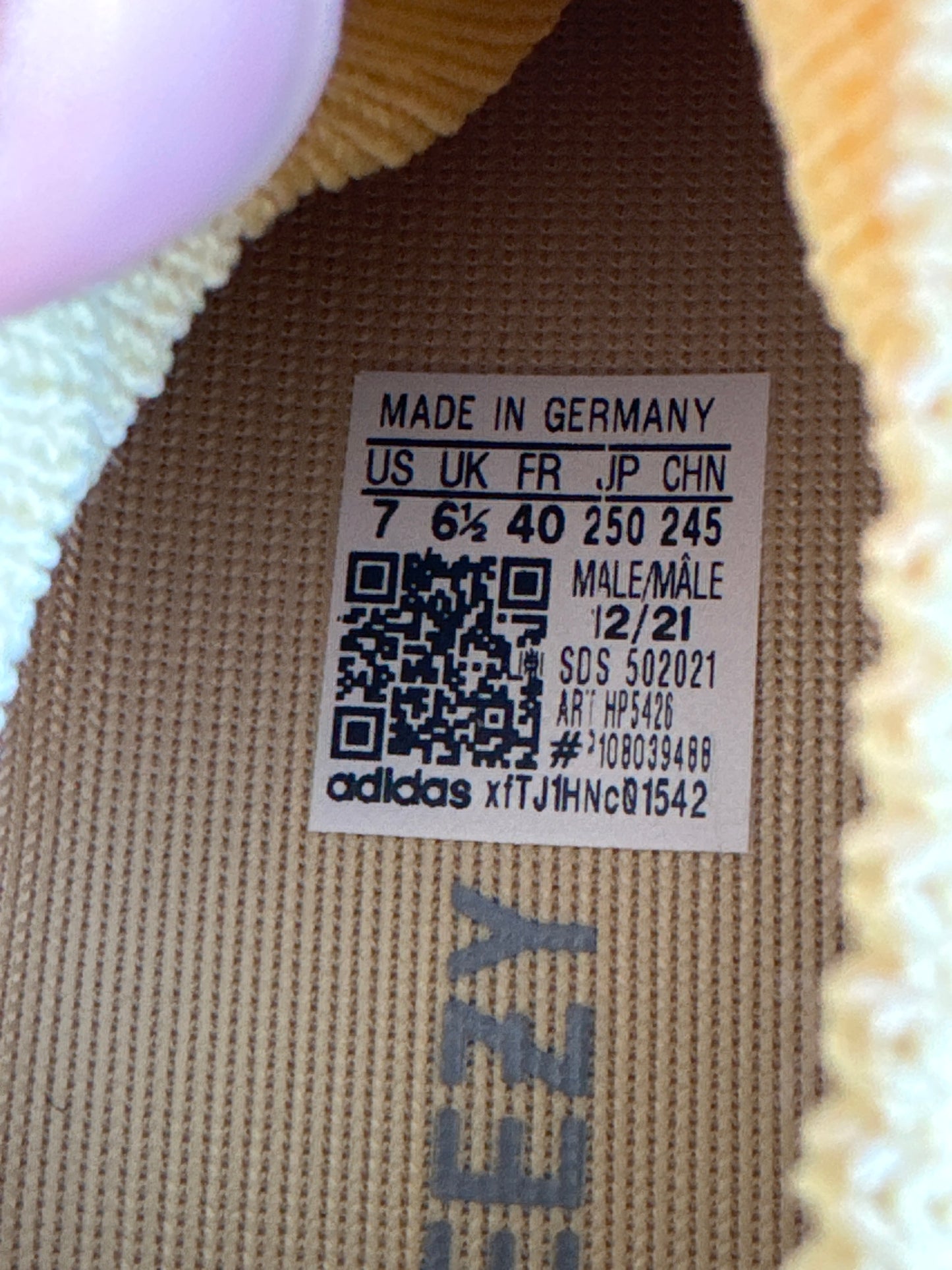 Adidas Yeezy 450 Sulfur