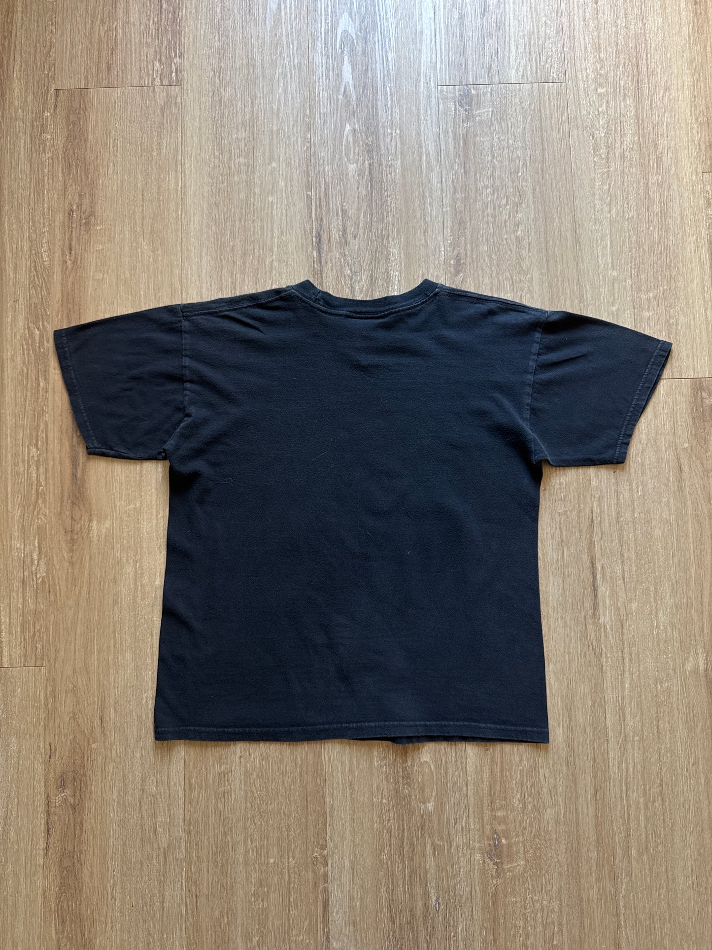 Vintage 1998 Youth WWF New World Order Red And Black Attack Tee