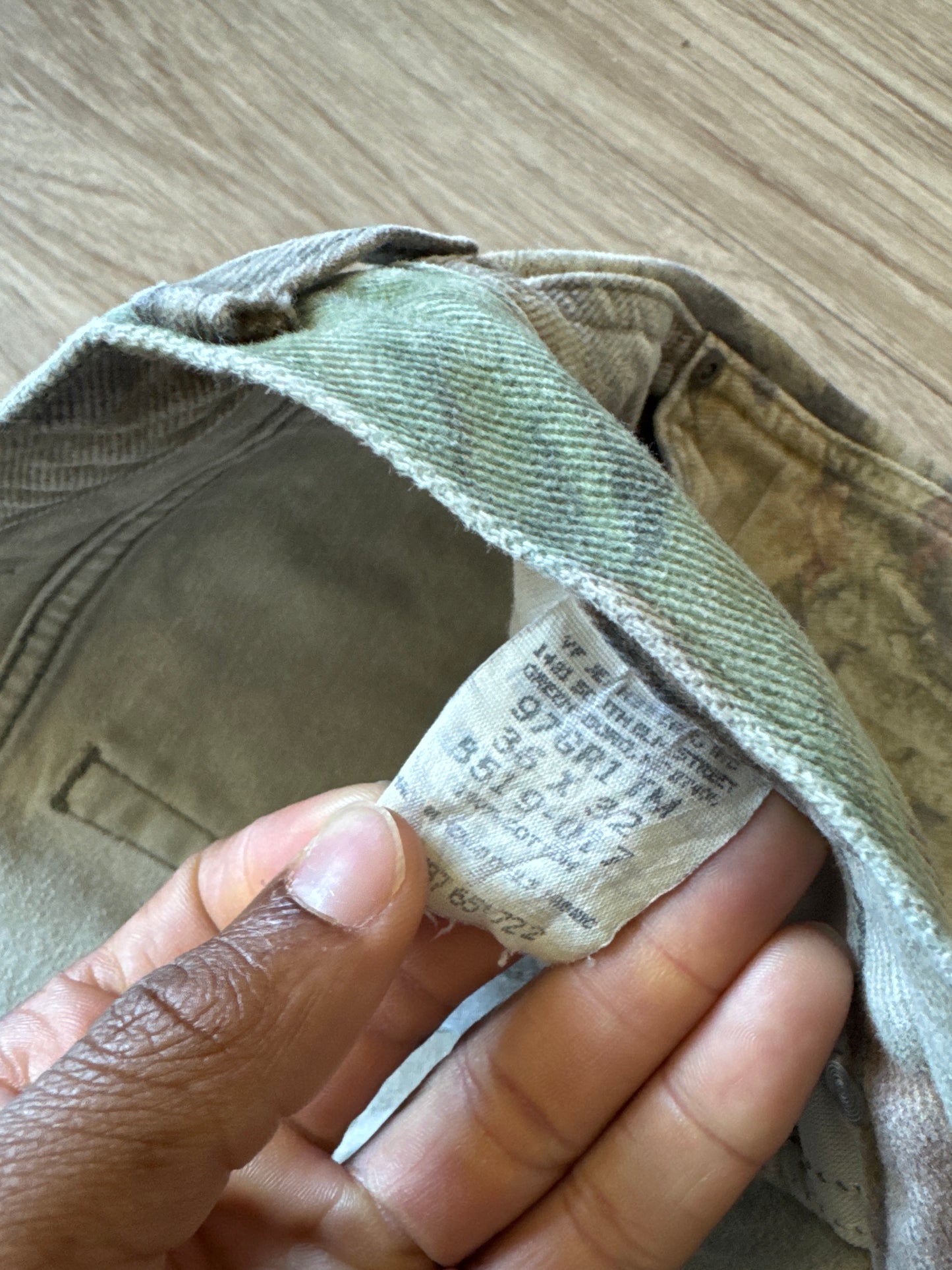 Vintage Wrangler Double Knee Camo Pants