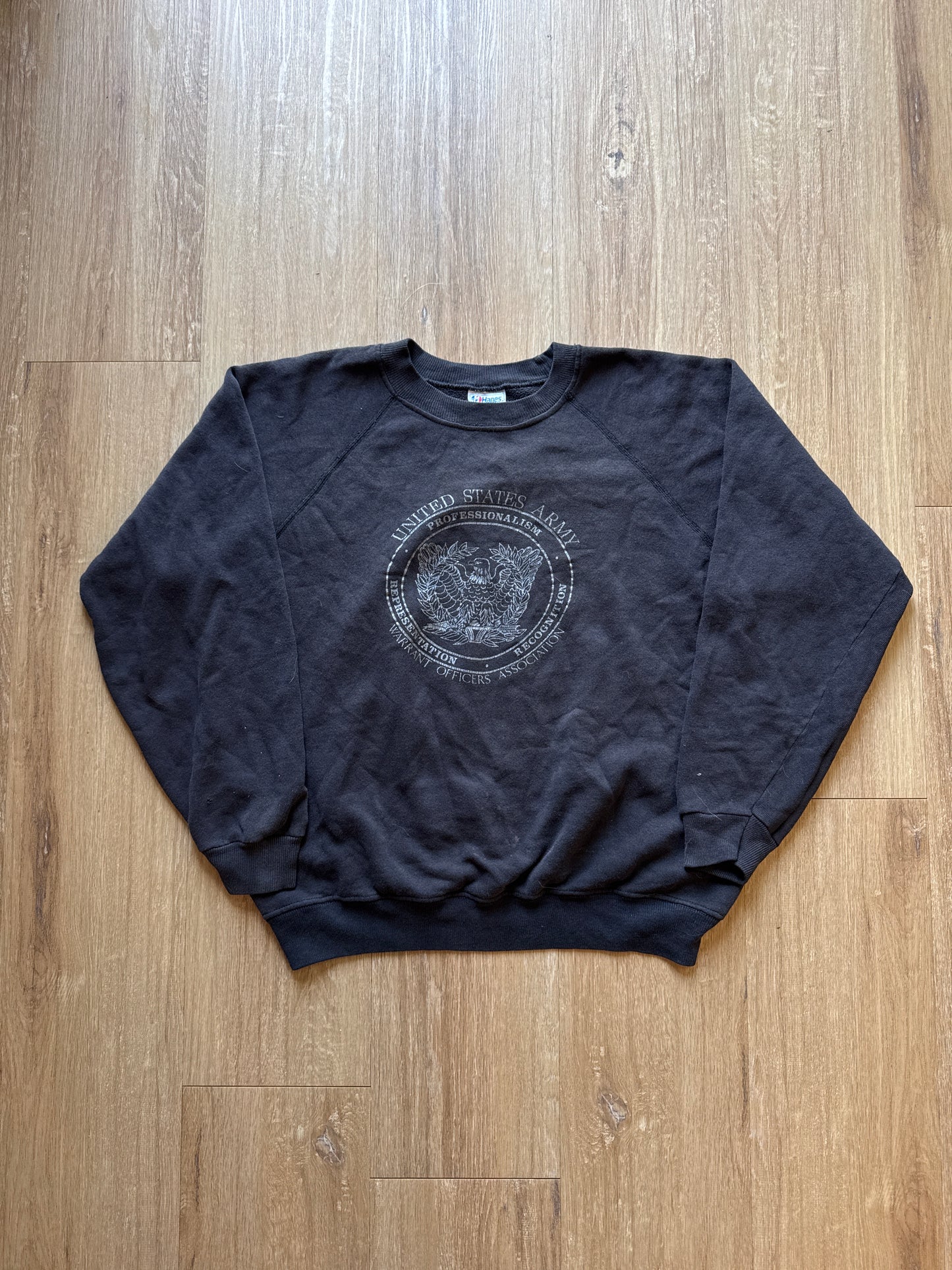 Vintage United States Army Warrant Officers Association Sweatshirt 