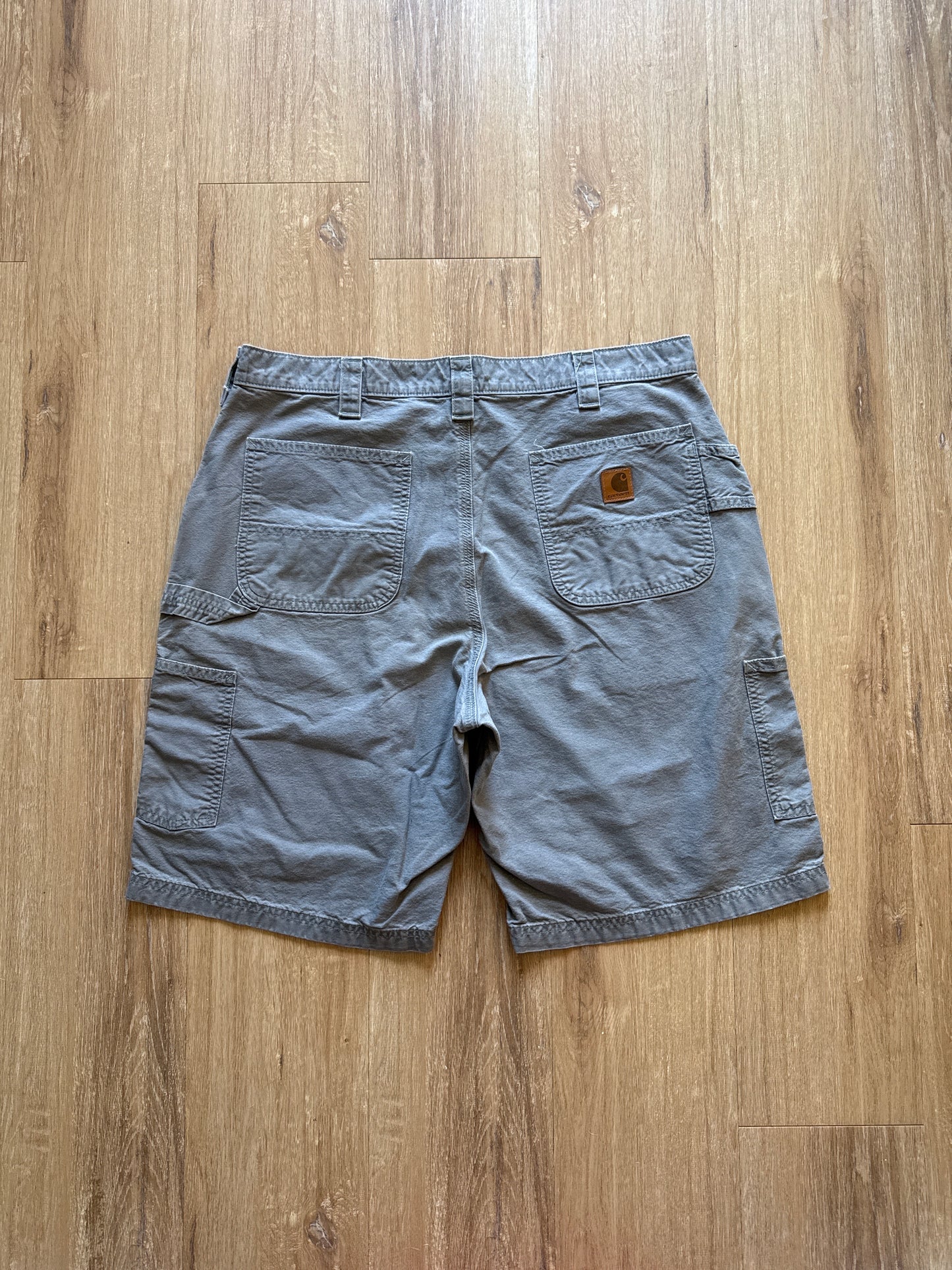 Carhartt Grey Original Fit Shorts
