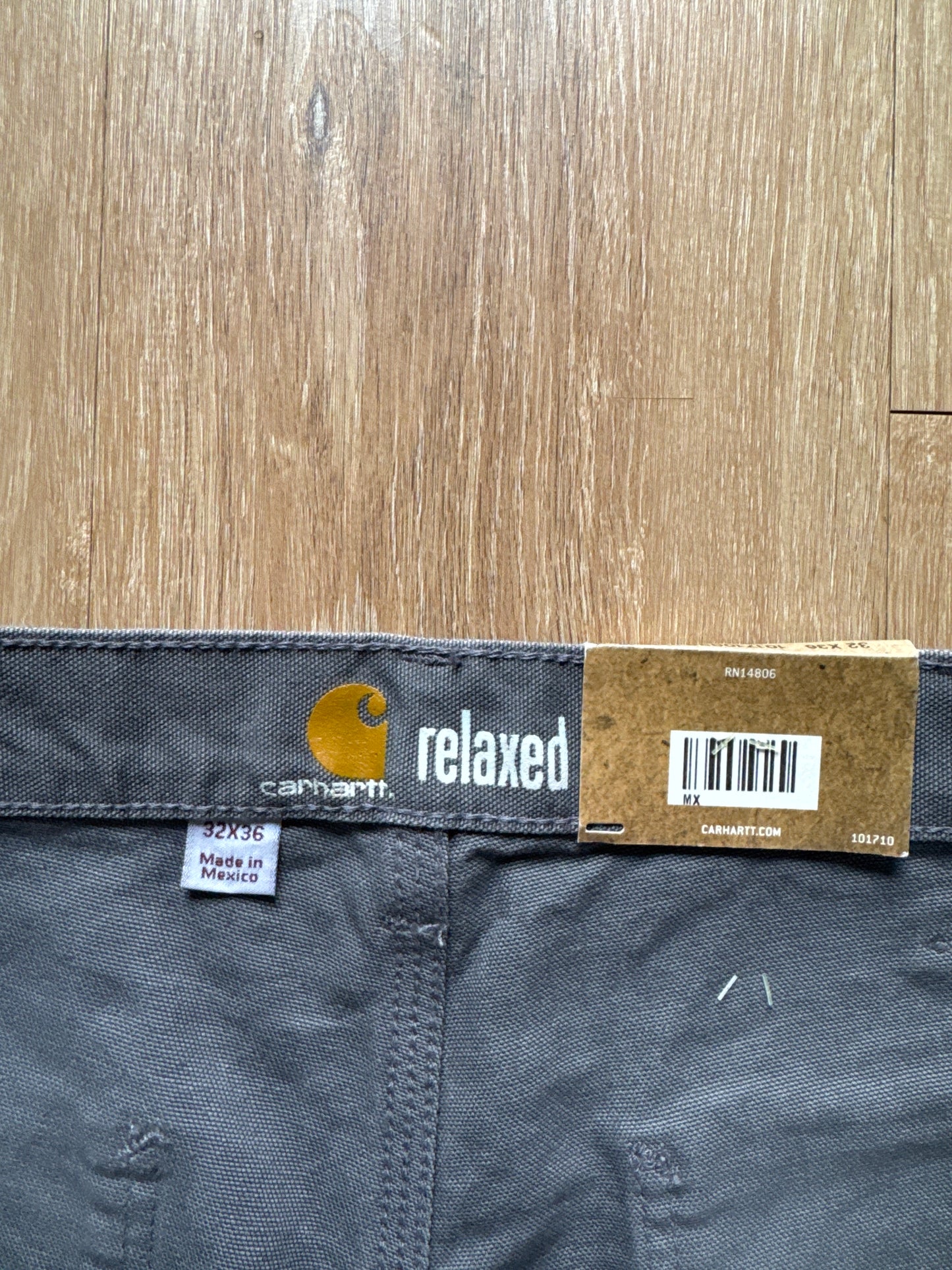 Carhartt Relaxed Fit Washed Duck Work Dungaree Pants