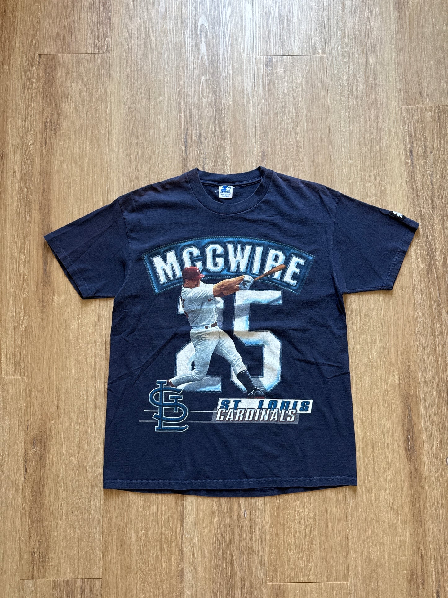 Vintage Starter Mark McGwire St. louis Cardinals Tee