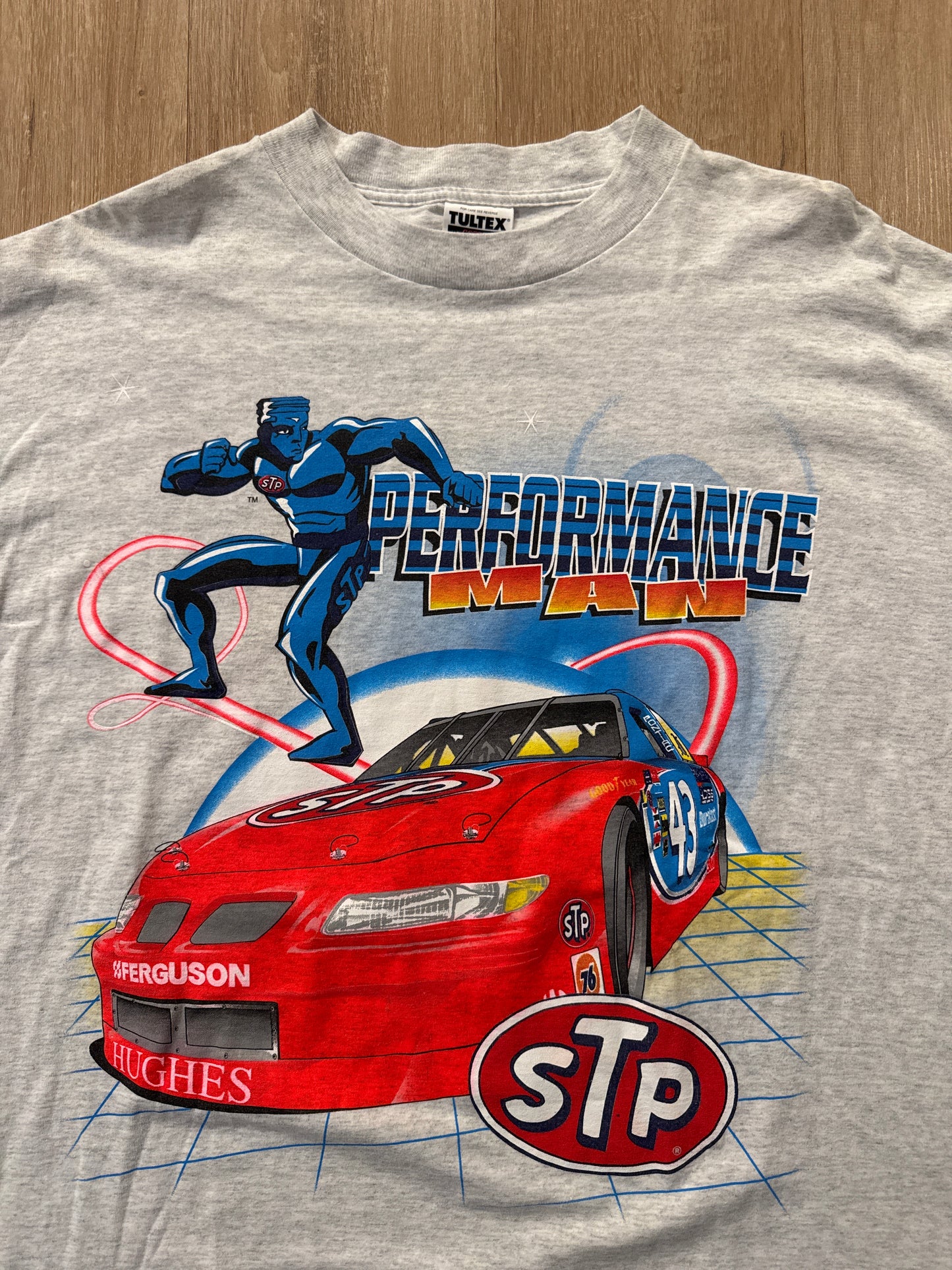 Vintage 90s Nascar Bobby Hamilton Cleaning Up The Competition Tee