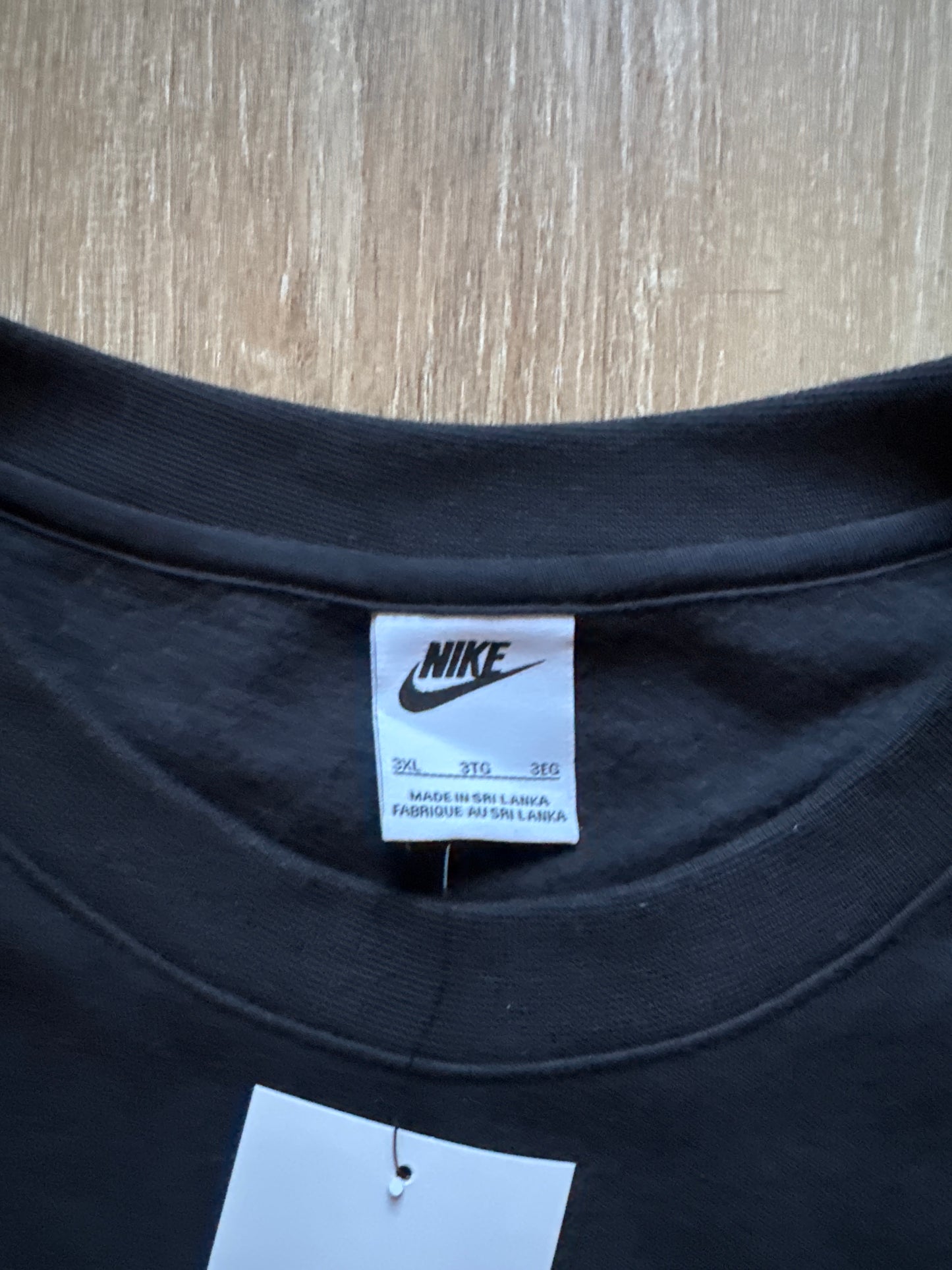 Nike Logo Black Sweatshirt