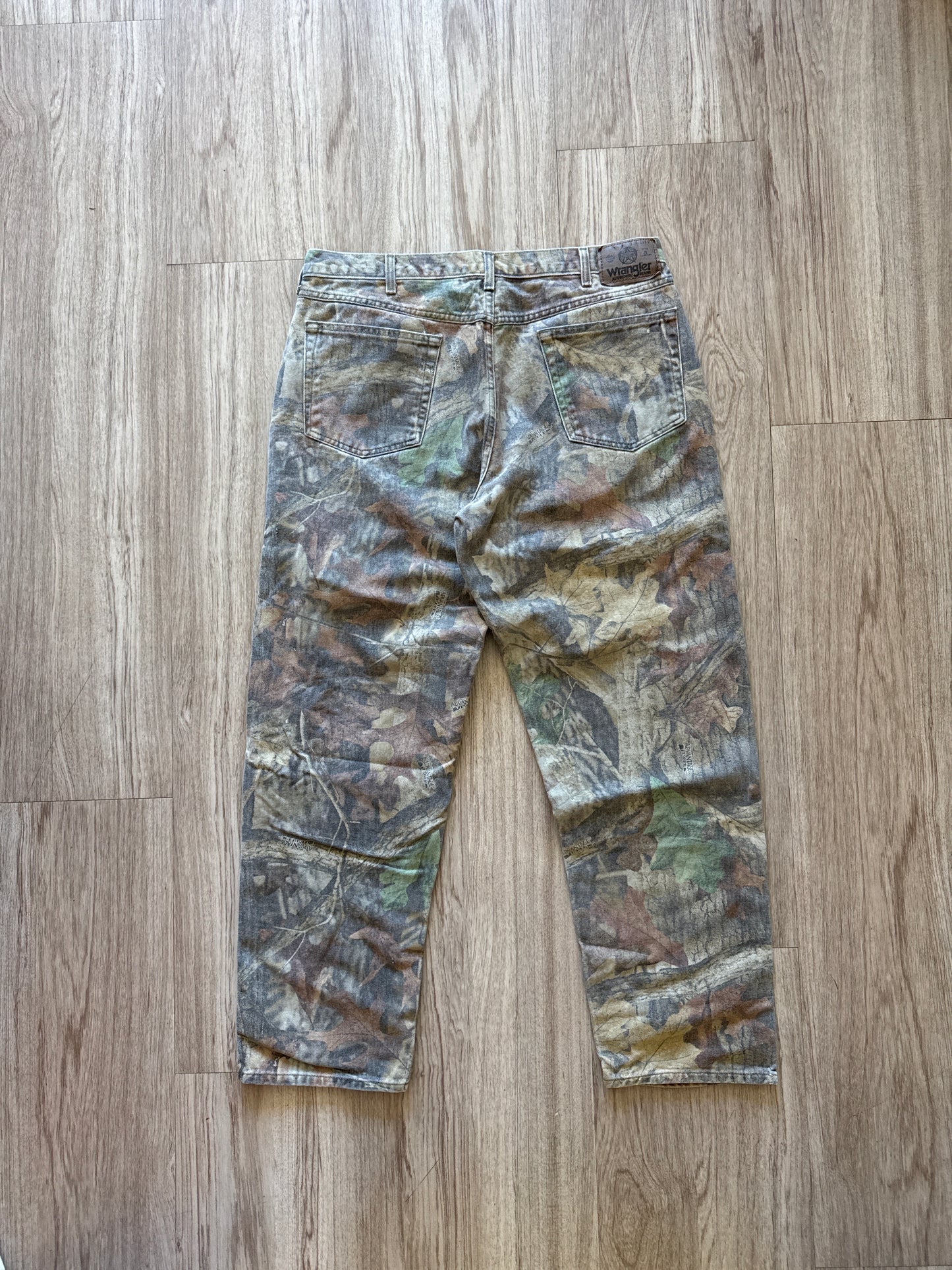 Vintage Wrangler Double Knee Camo Pants