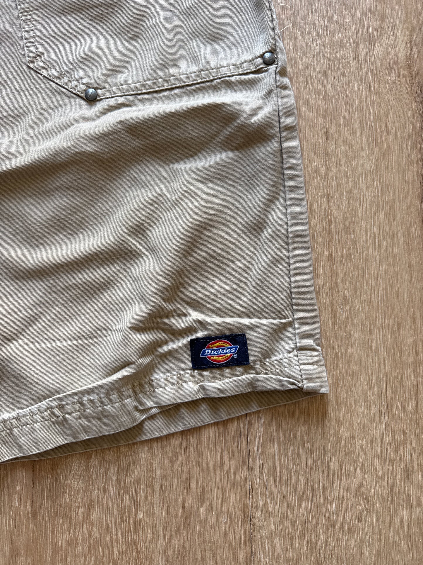 Vintage Dickies Double Knee Tan Carpenter Shorts