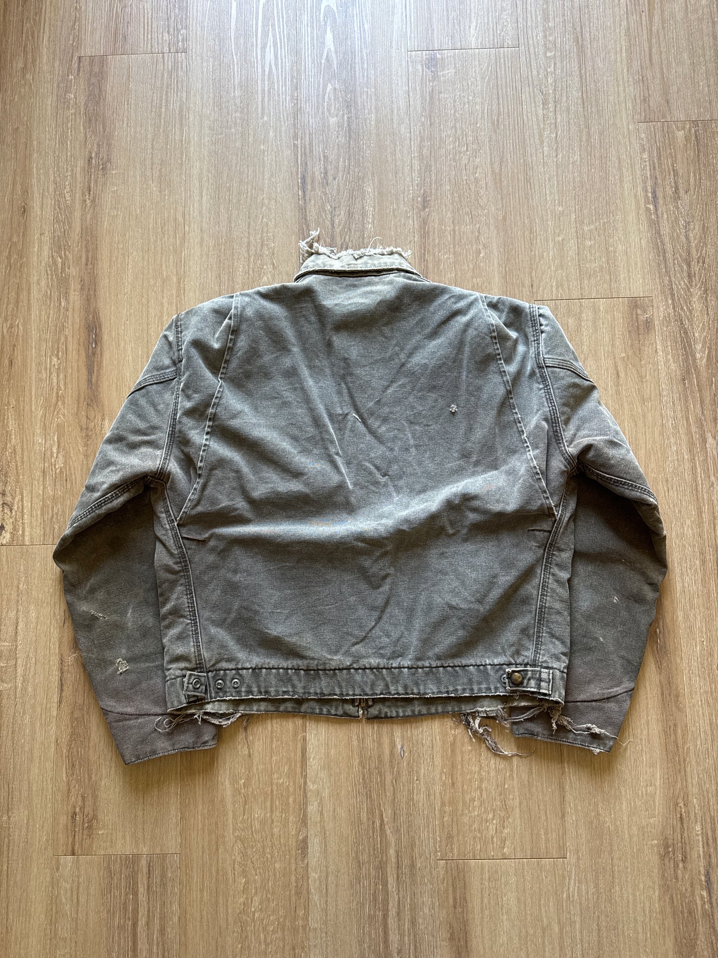 Vintage Carhartt Distressed Thrashed Detroit Jacket