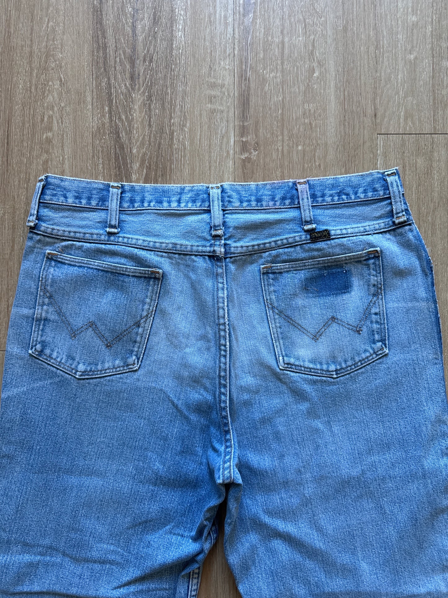 Vintage Wrangler Bell Bottom Denim Jeans