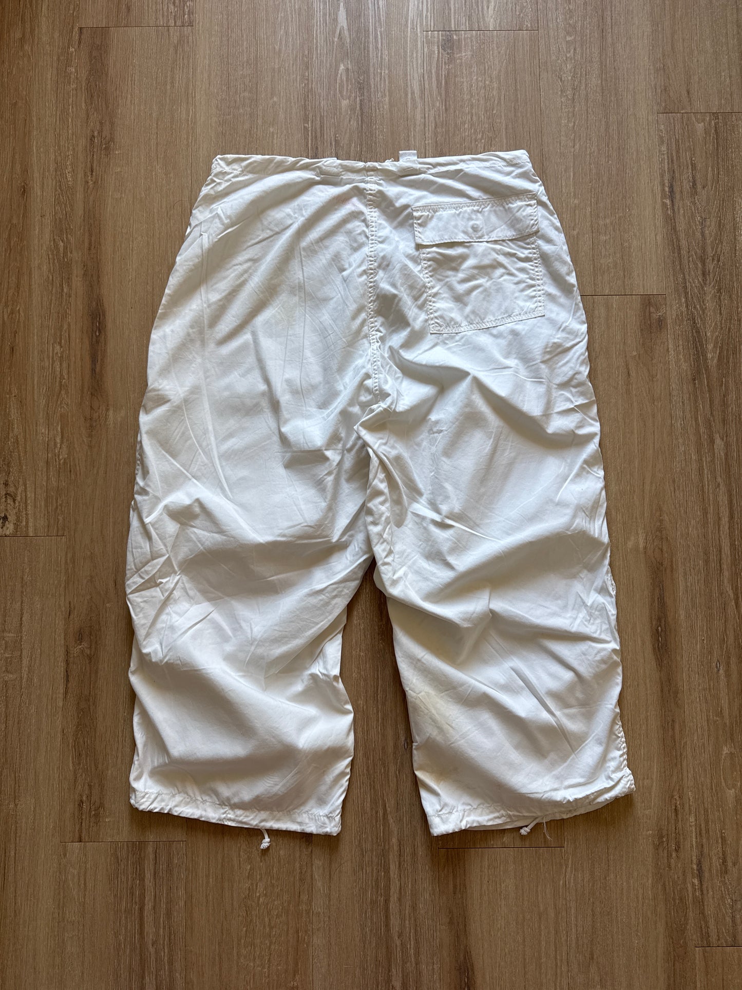 Vintage 1982 Langford Mfg U.S. Military M-65 Arctic Snow White Baggy Trouser Pants
