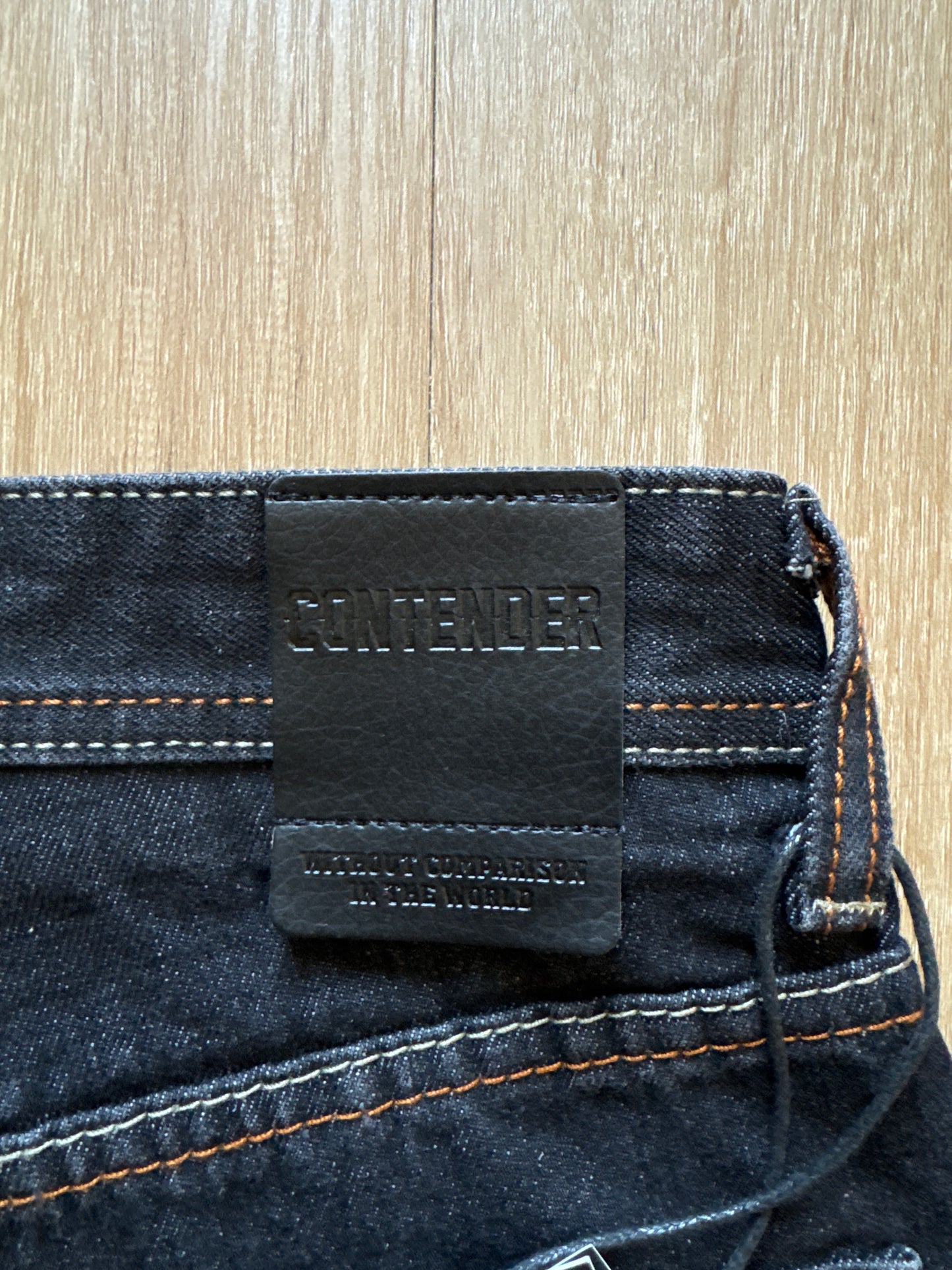 Y2K Contender Slim Straight Black Denim Jeans