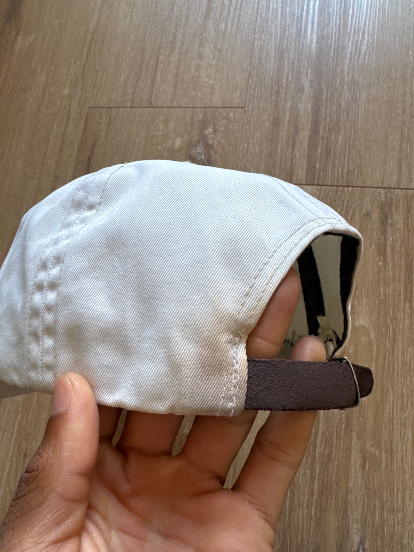 Supreme Classic Logo 6-Panel White Hat