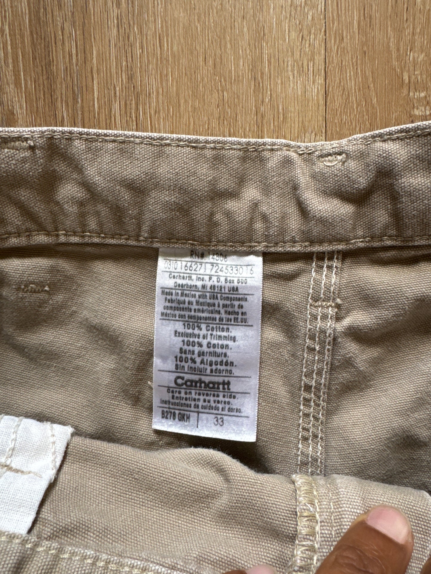 Carhartt Tan Shorts