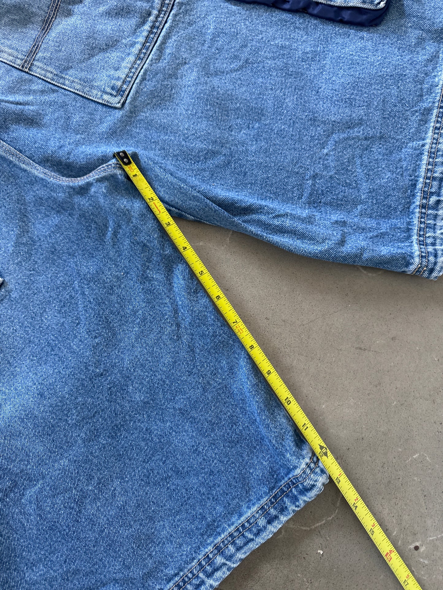 Vintage Webs Baggy Denim Jean Shorts