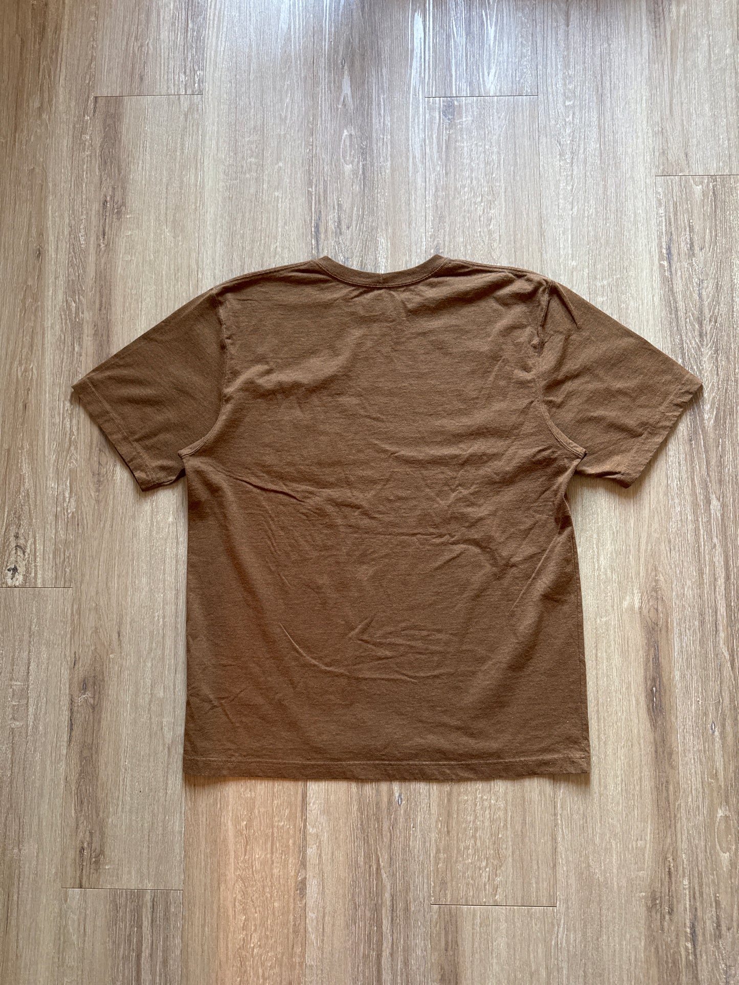 Carhartt Brown Pocket Logo Loose Fit Tee