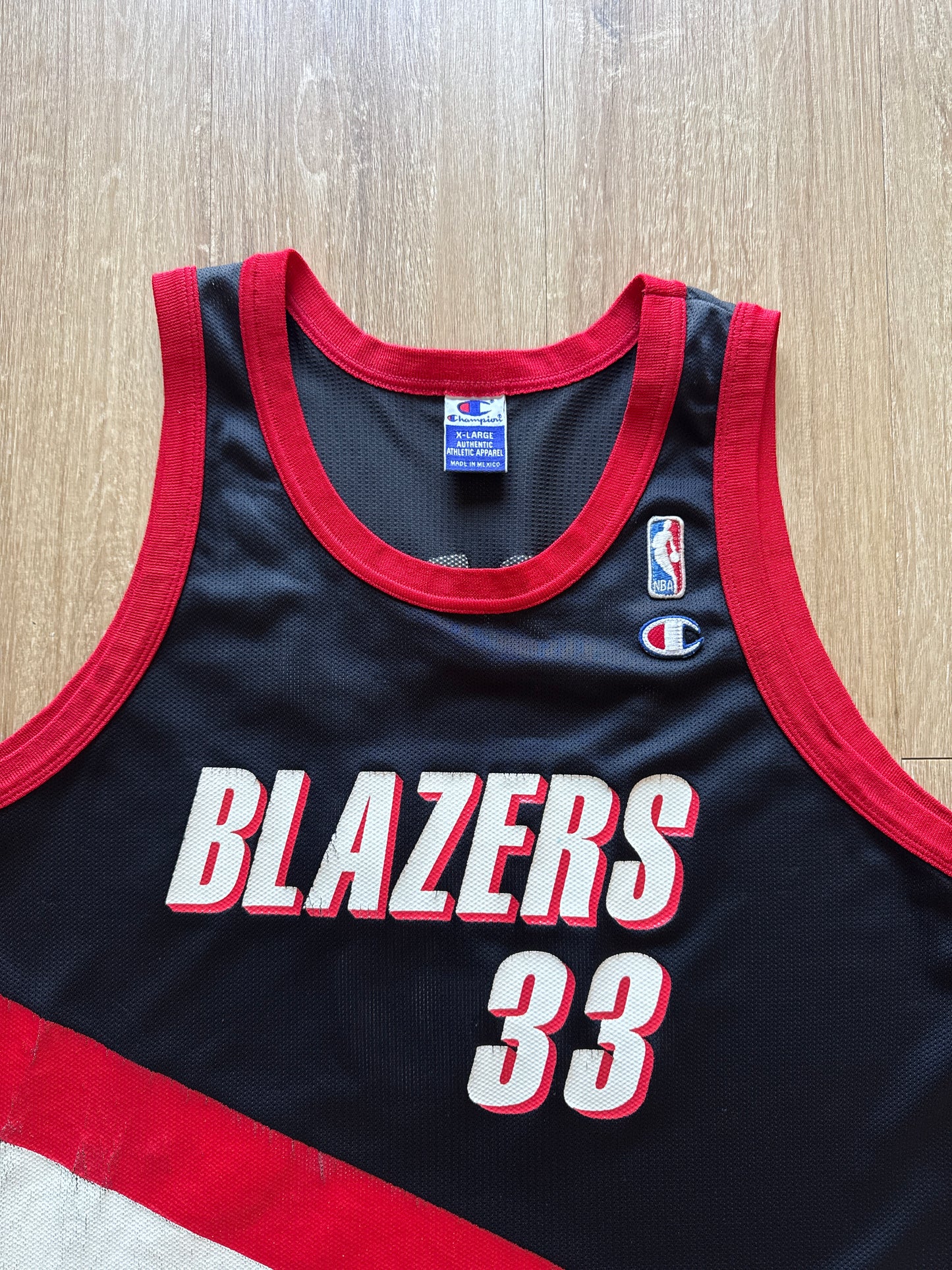 Vintage Champion Portland Trail Blazers Scottie Pippen Basketball Jersey