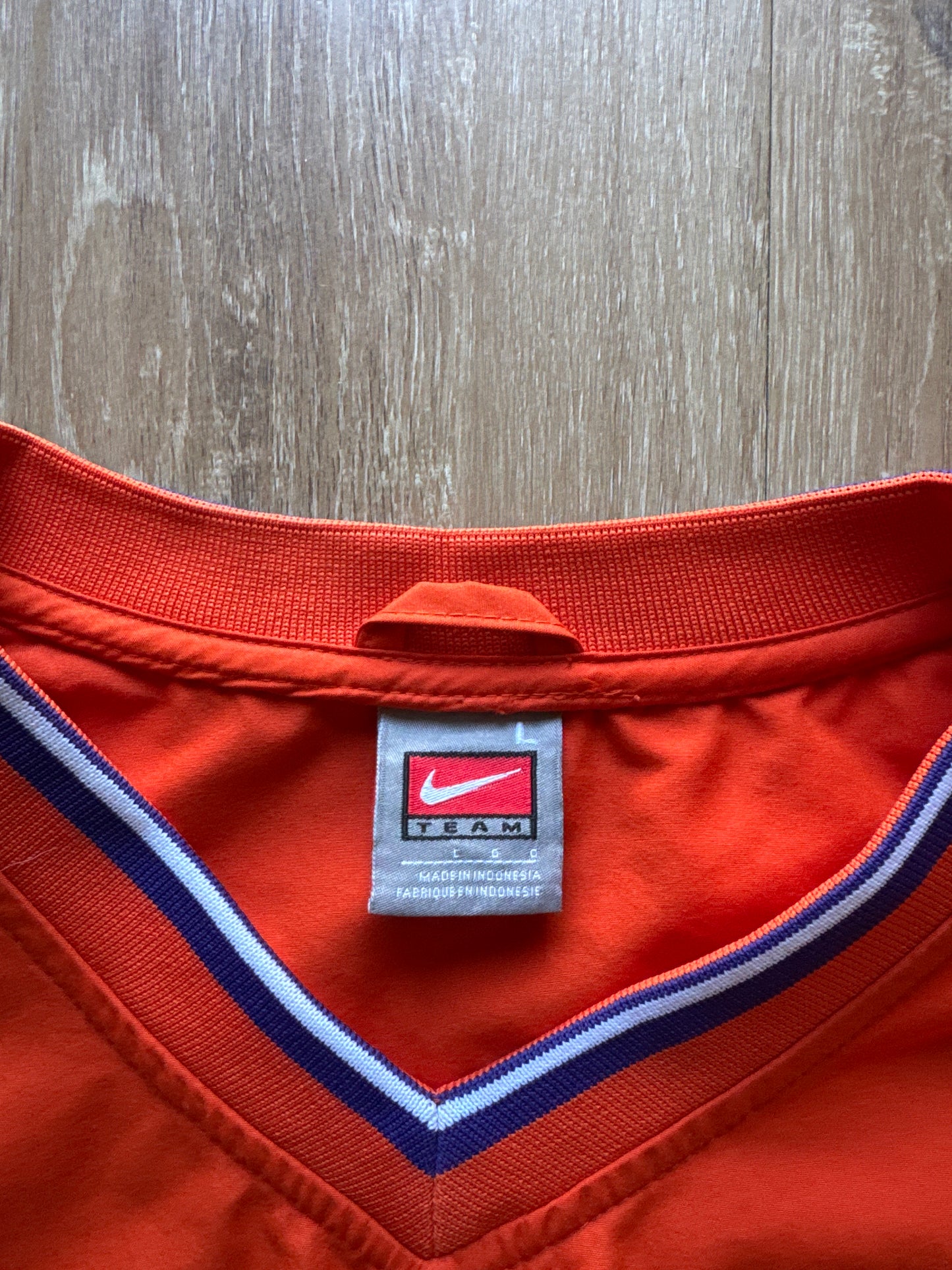 Vintage Nike University Of Clemson Tigers Center Swoosh Pullover