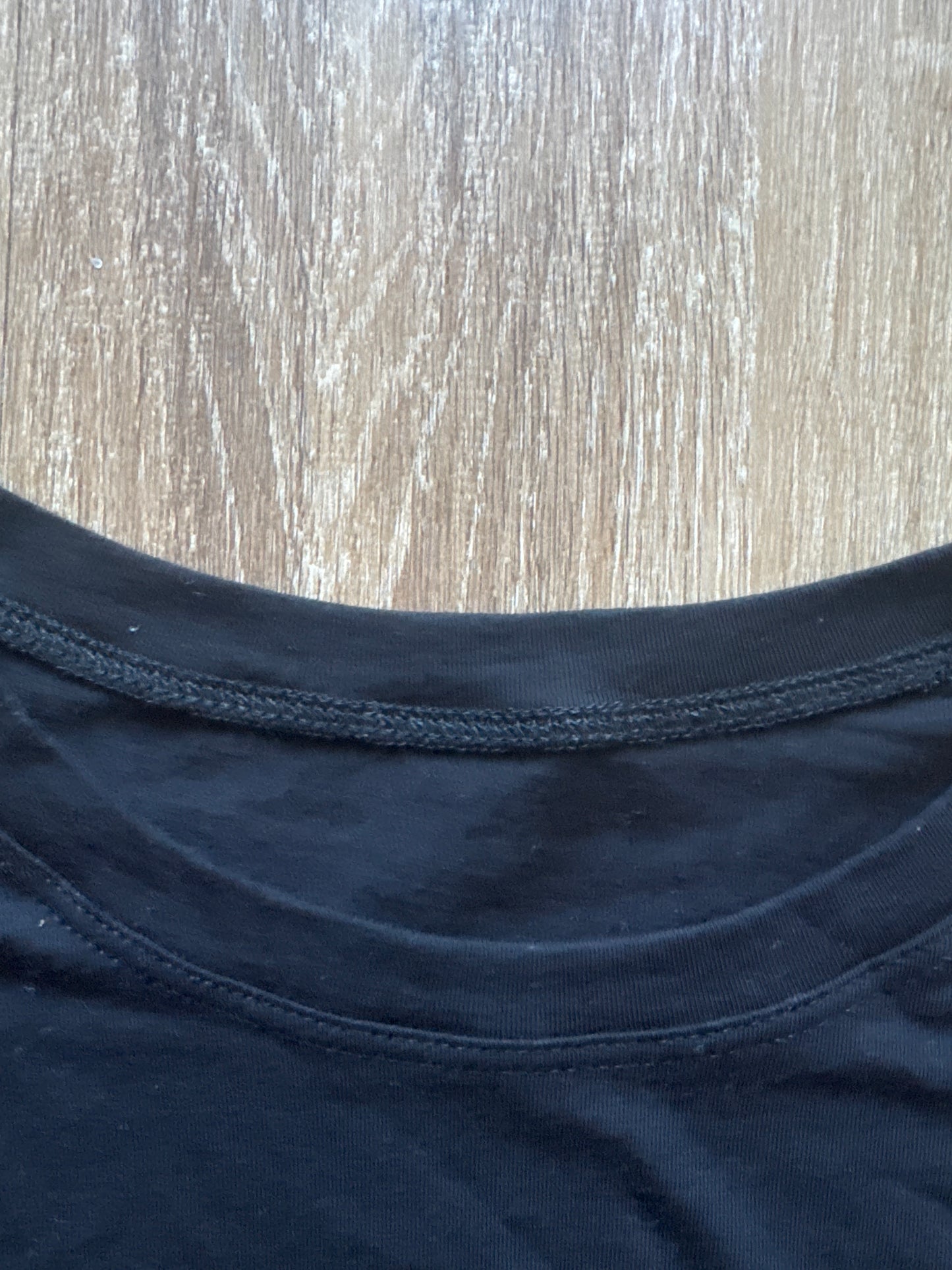 Y2K Women’s Bebe Bedazzled Black Heart Logo Tee