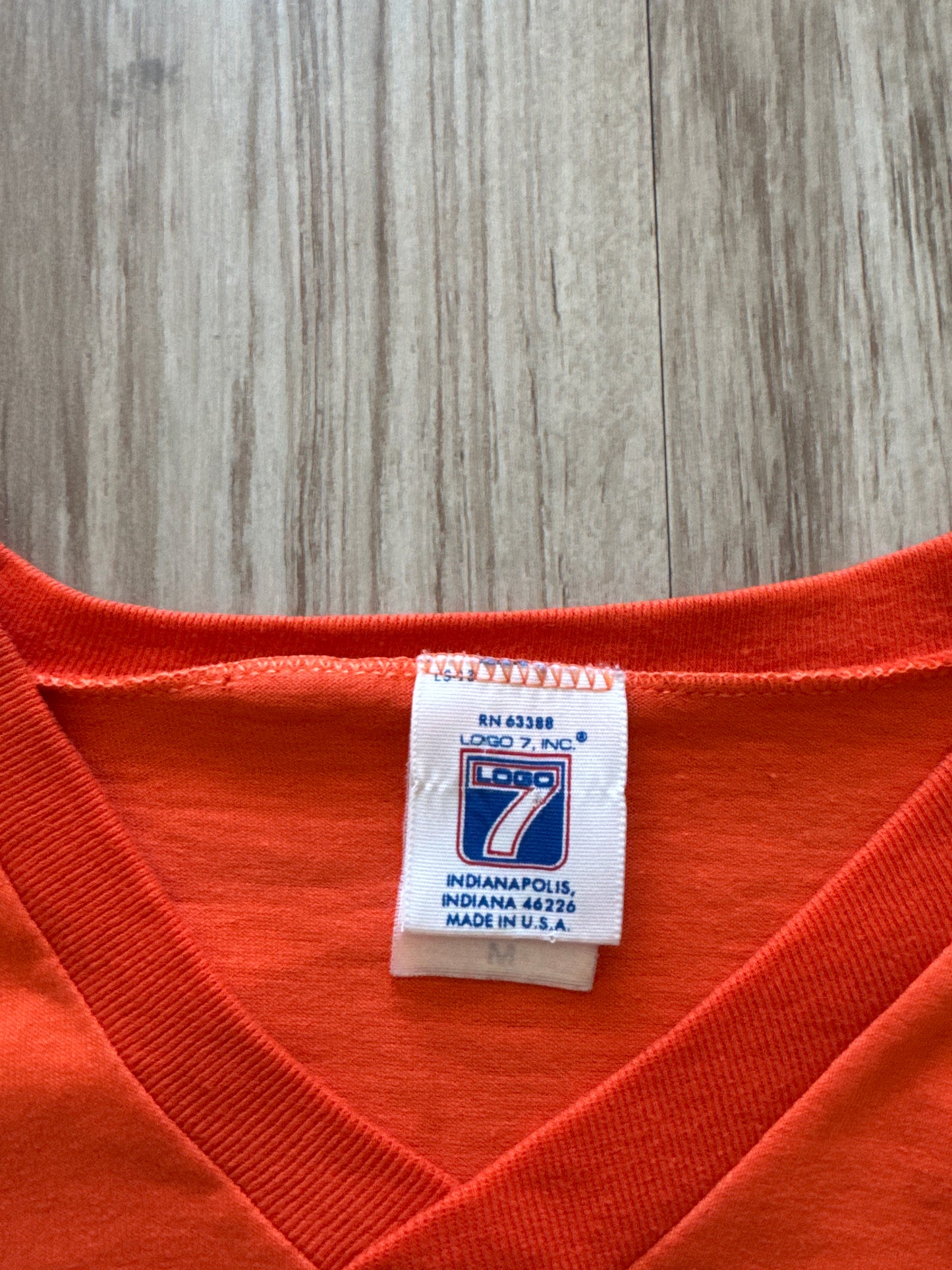 Vintage Logo 7 University Of Clemson Tigers Tee