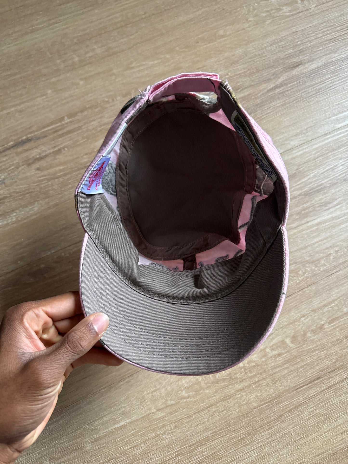 Y2K Budweiser Women’s Pink Forest Camo Hat