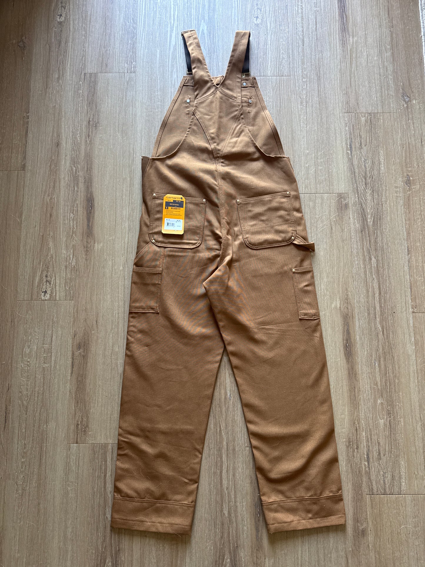 Carhartt Duck Bib Relaxed Fit Overall Pants