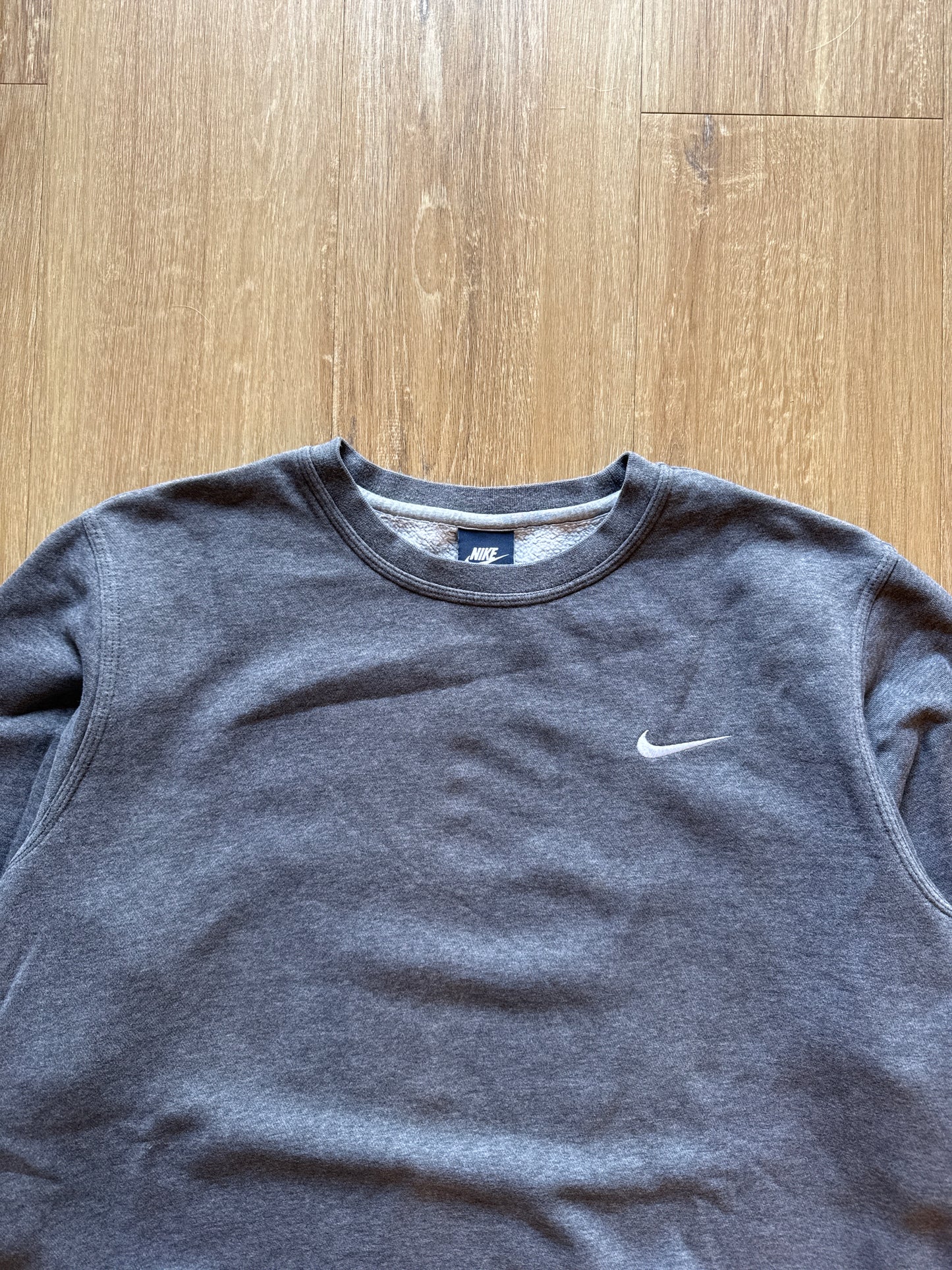 Nike Logo Grey Sweatshirt