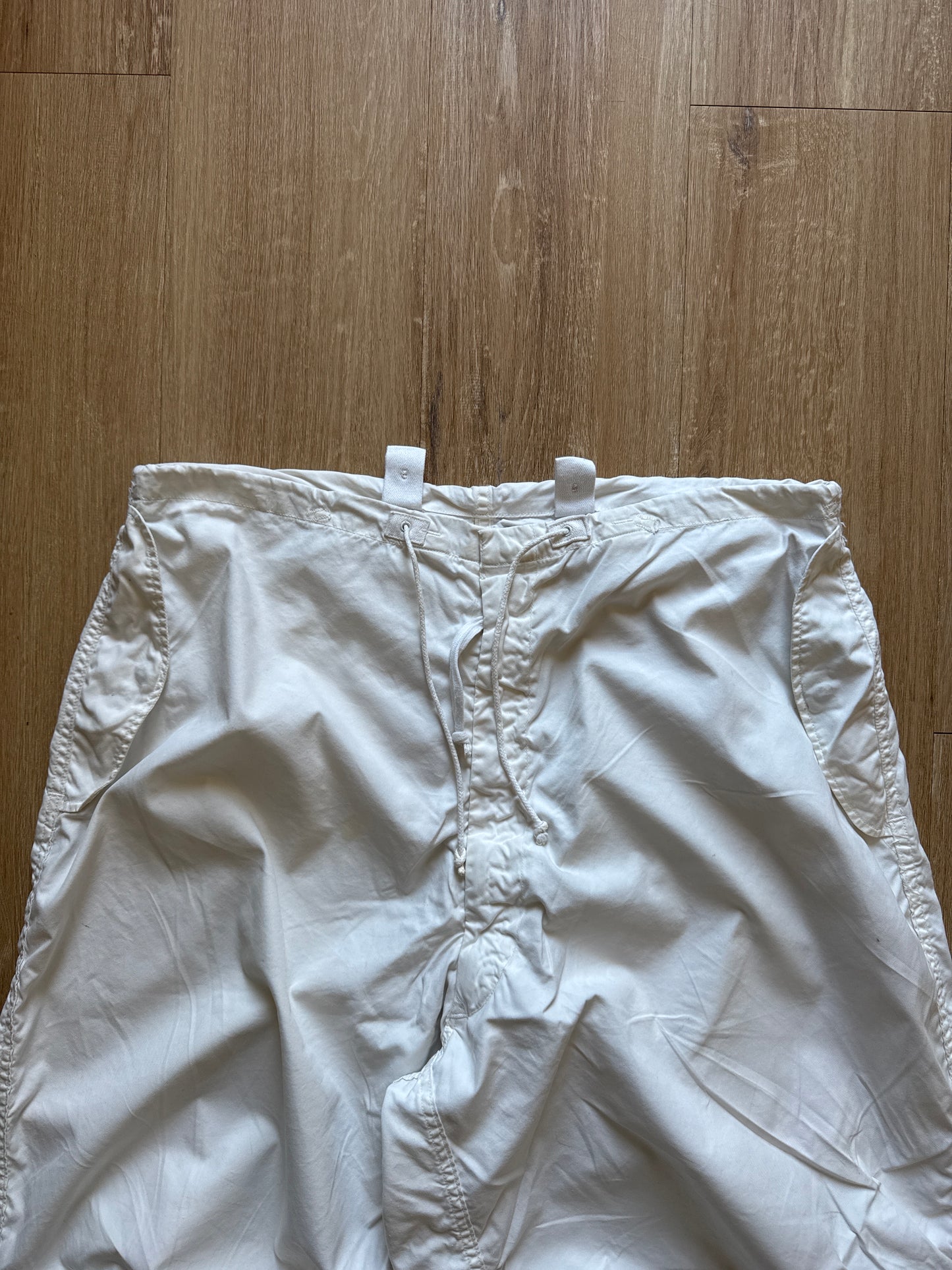 Vintage 1982 Langford Mfg U.S. Military M-65 Arctic Snow White Baggy Trouser Pants